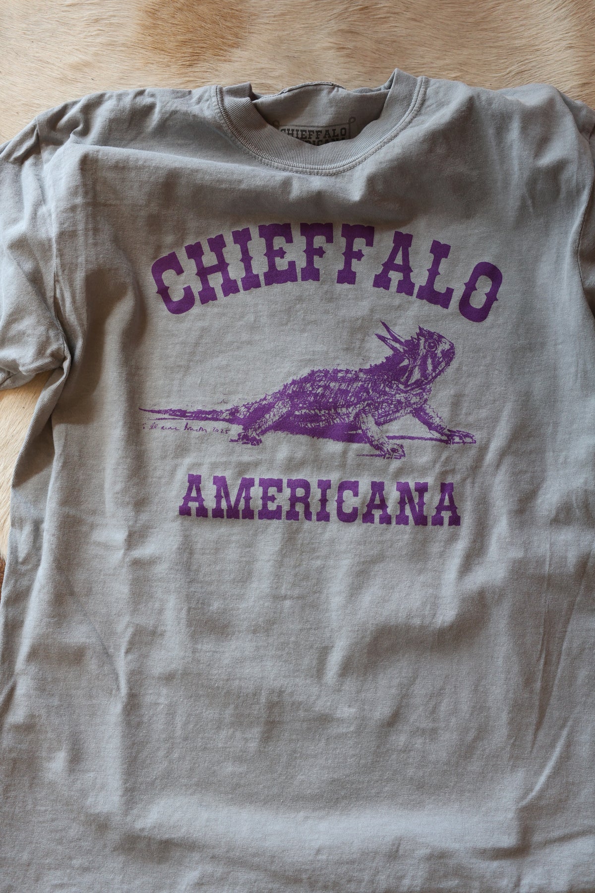 Chieffalo Unisex Horned Frog T-Shirt