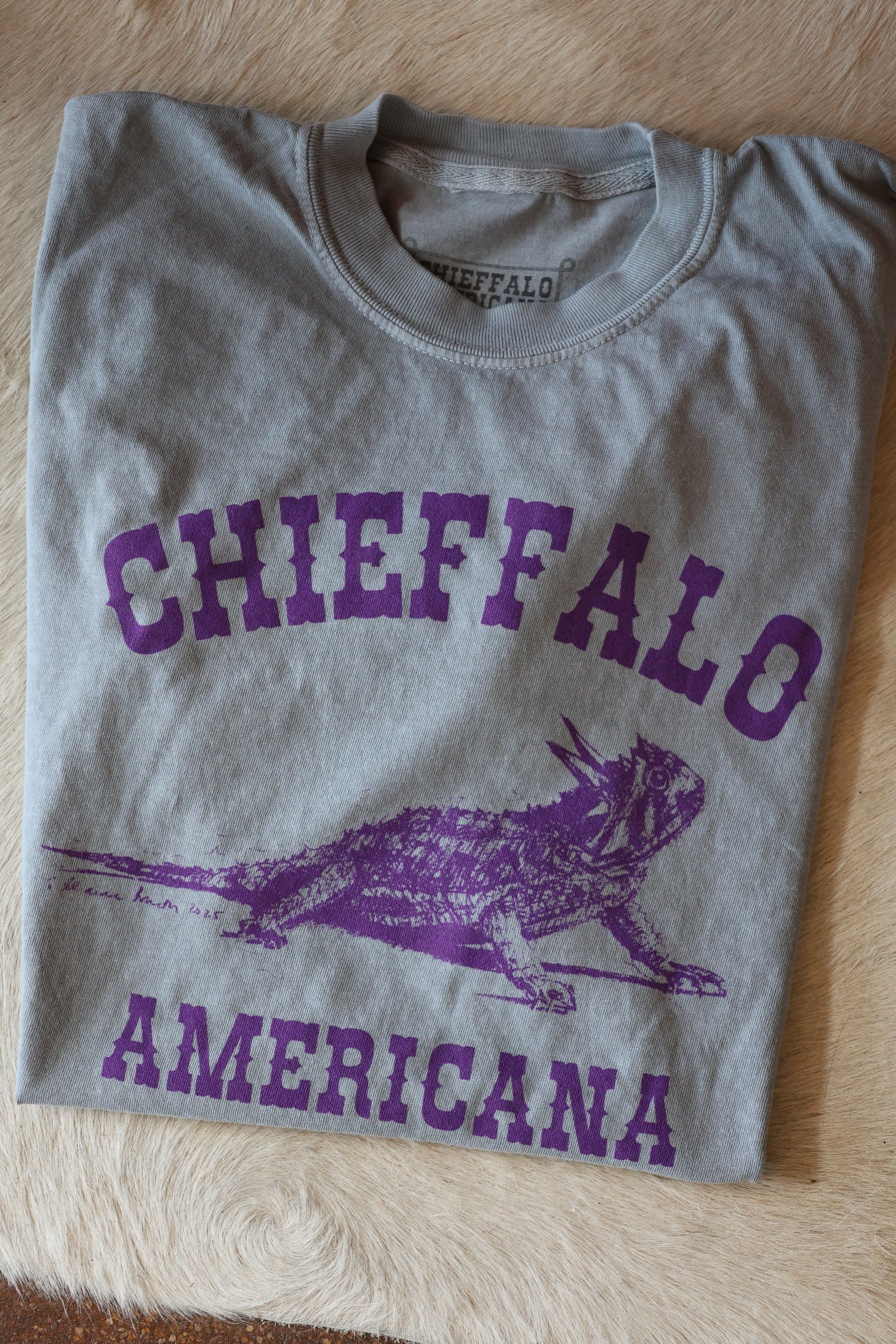 Chieffalo Unisex Horned Frog T-Shirt