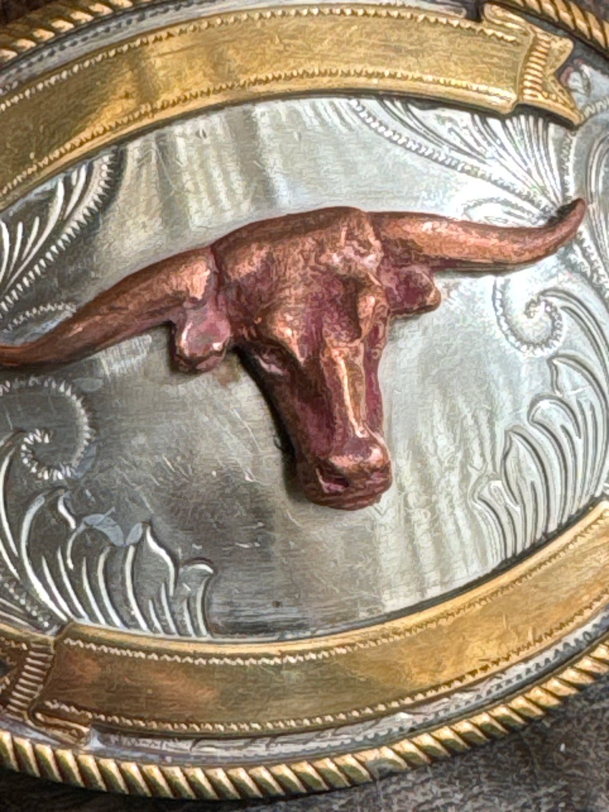 Vintage Longhorn Buckle