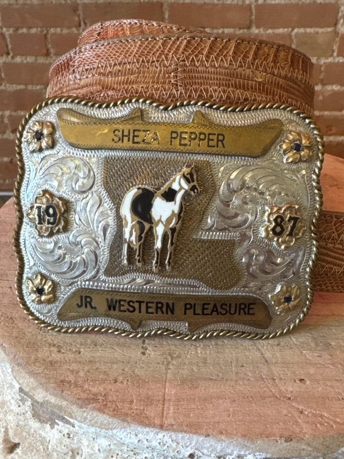 Sheza Pepper Vintage Buckle