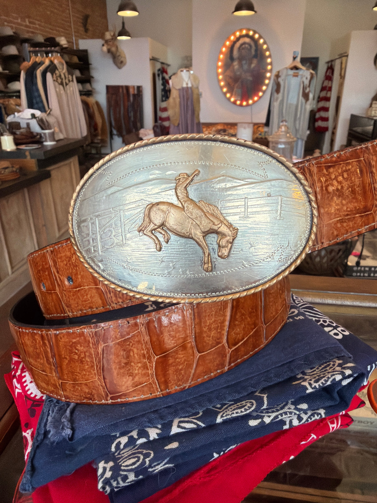 Bronc Rider Buckle