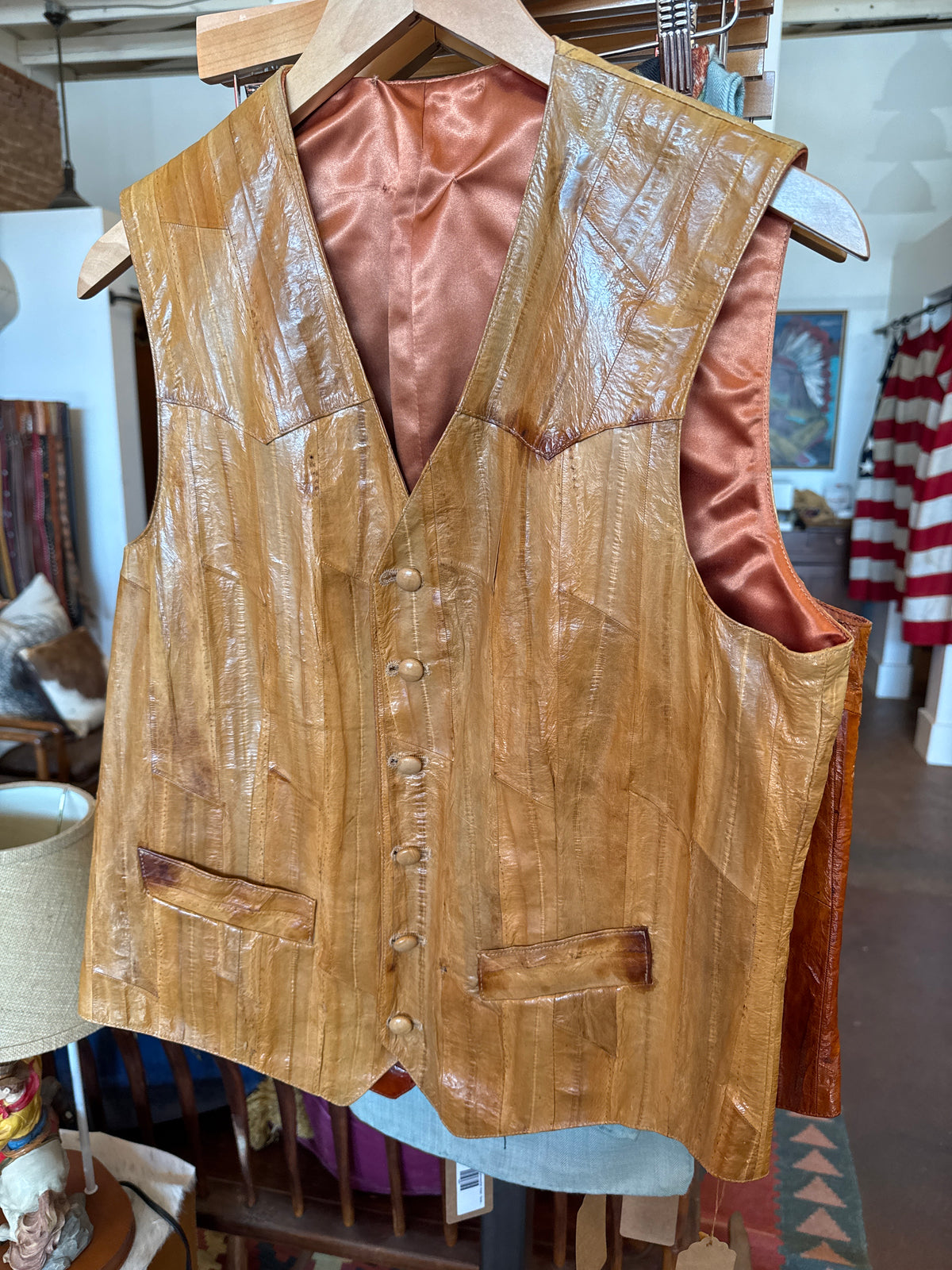 Eel Skin Vest