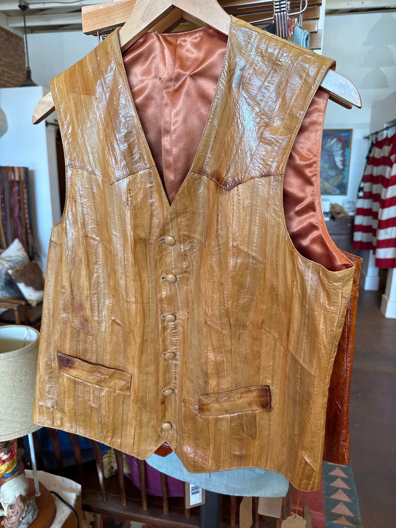 Eel Skin Vest