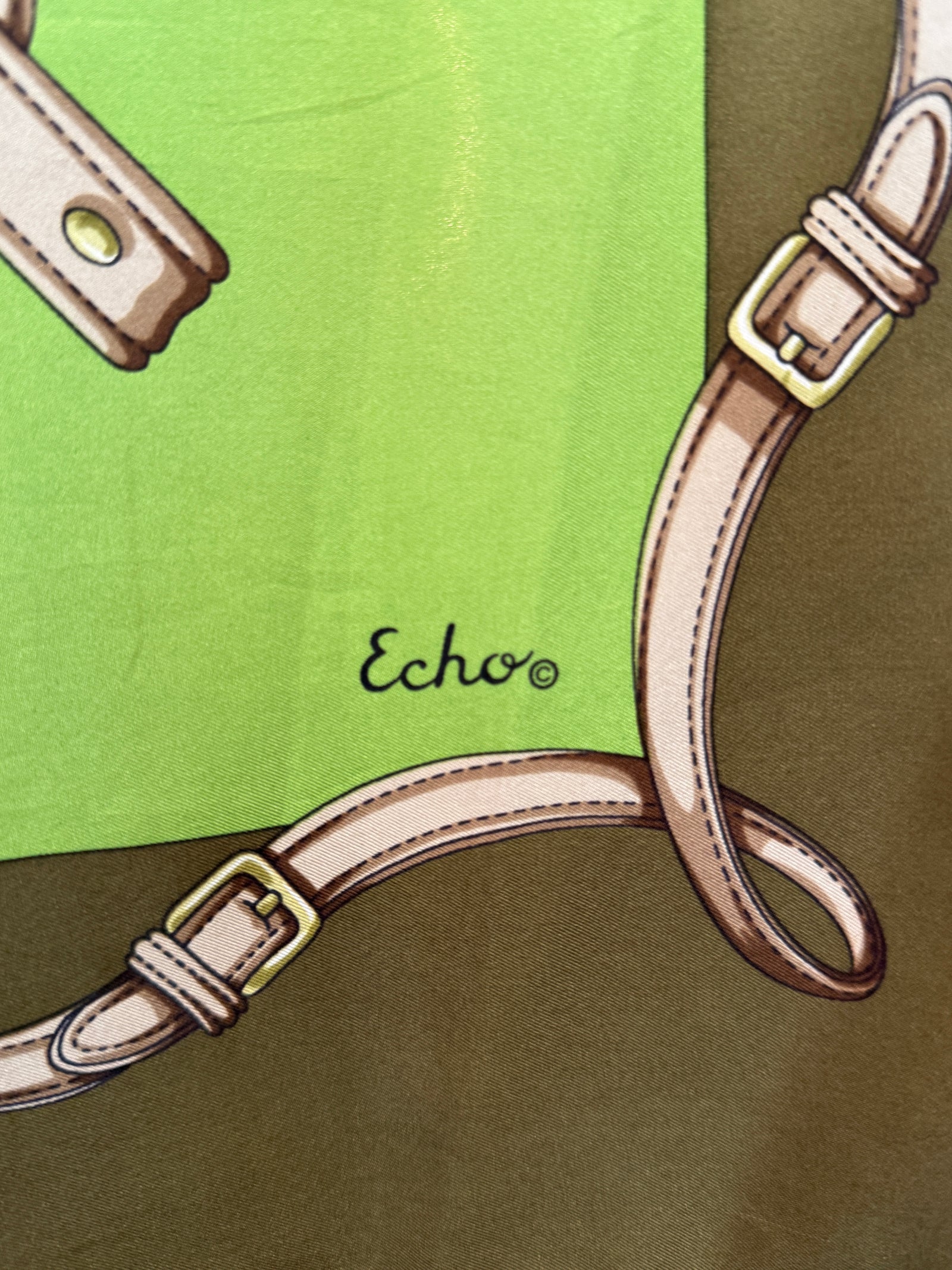 Echo Equestrian Print Scarf