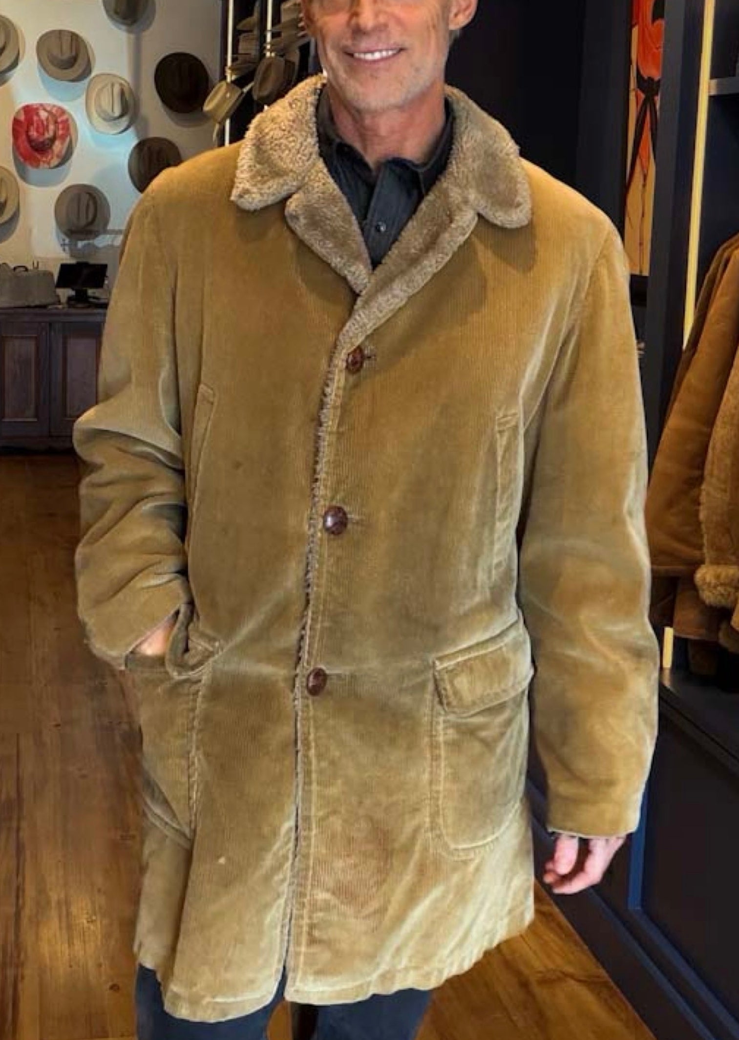 Corduroy Ranch Coat
