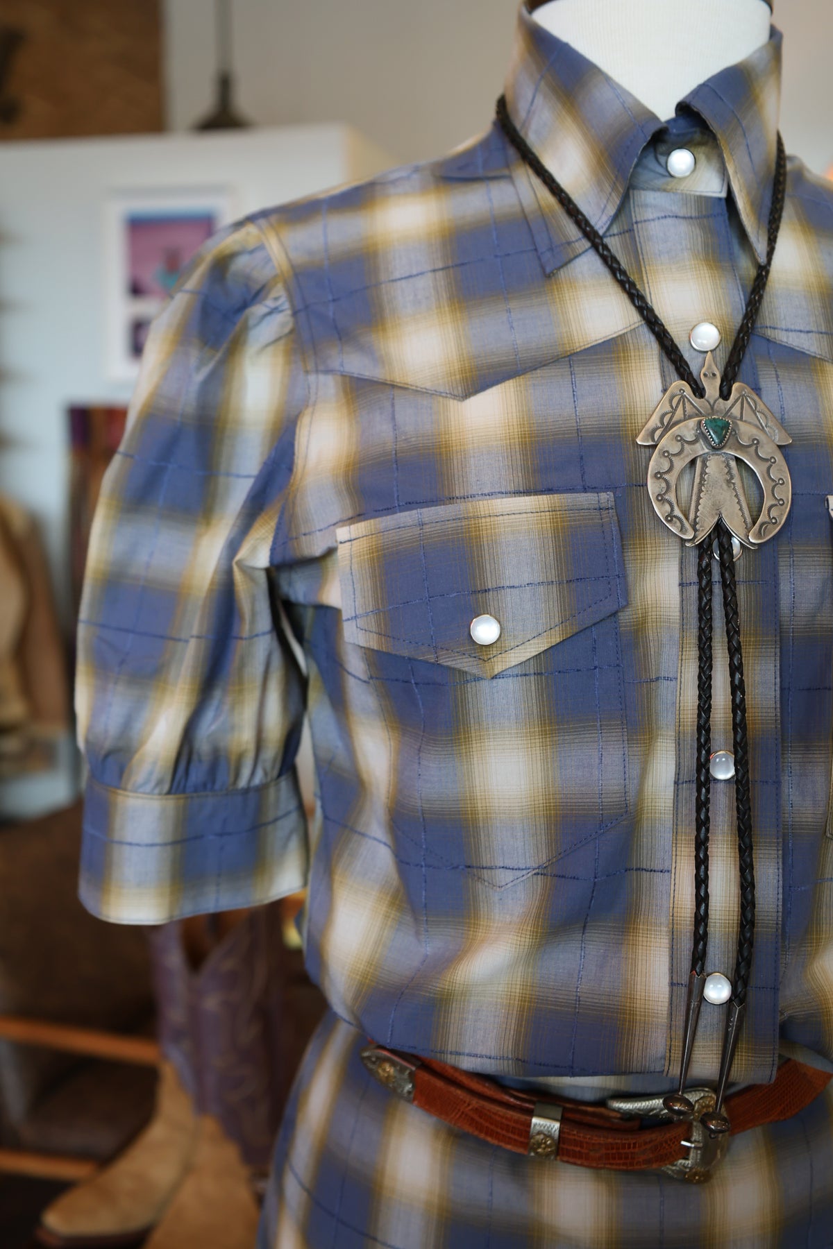 Blue Bonnet Western Shirt