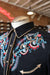 Vintage Scully Black Feather Western Shirt