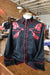 Vintage Scully Flame Embroidery Western Shirt