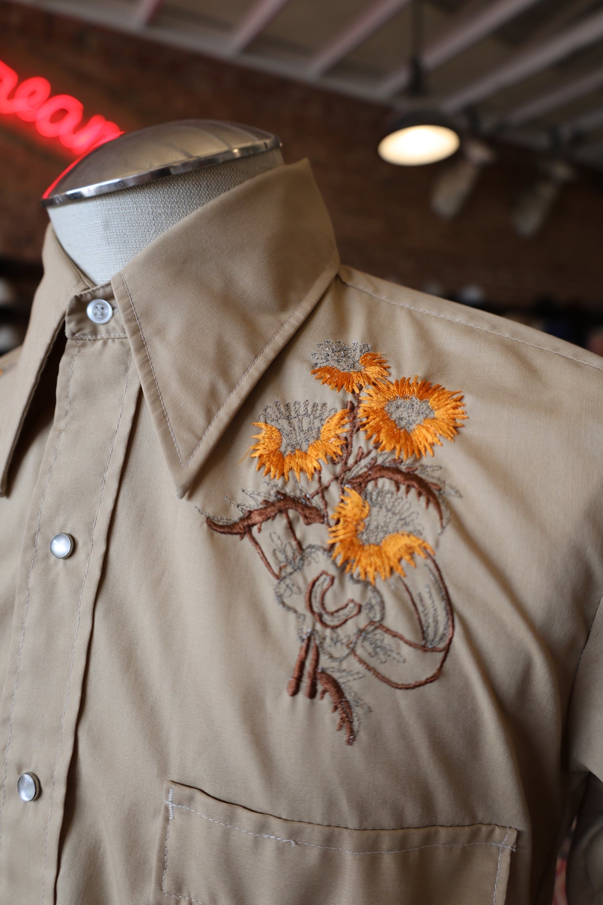 Chute #1 Embroidered Western Shirt