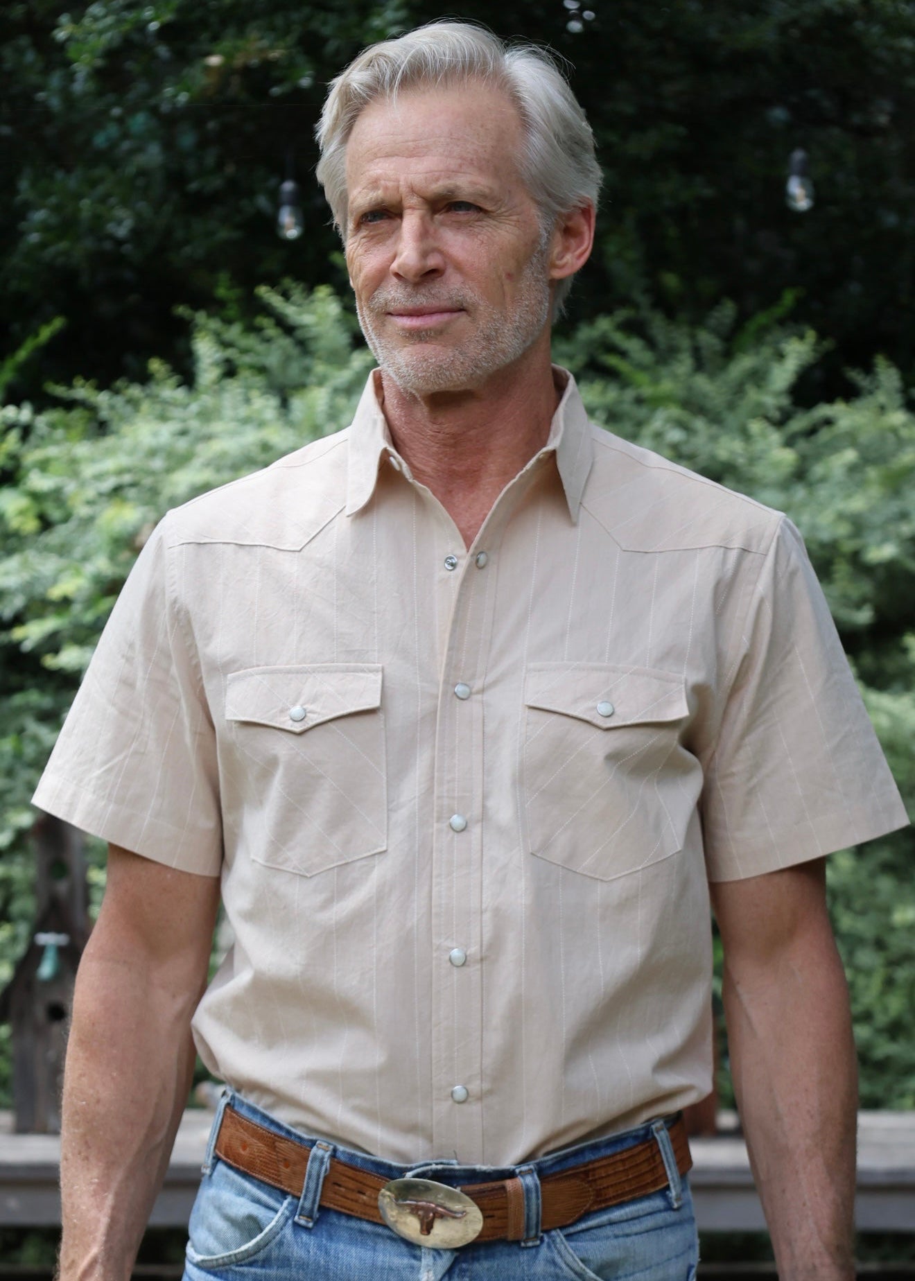 Porch Stripe Western Shirt