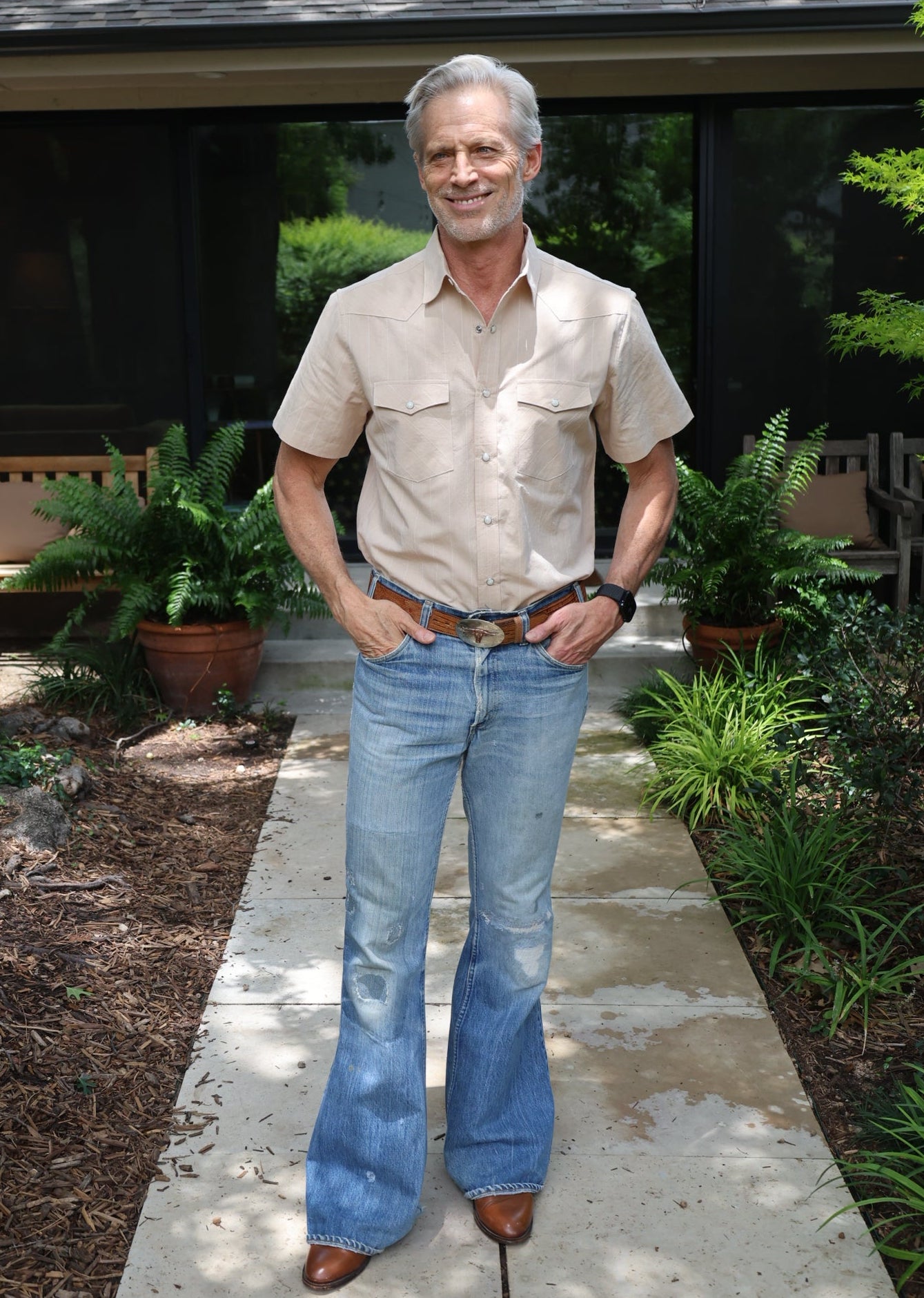 Porch Stripe Western Shirt