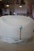 Brass and Sterling Silver Turquoise Stone Cowboy Toothpick - Hat Pin