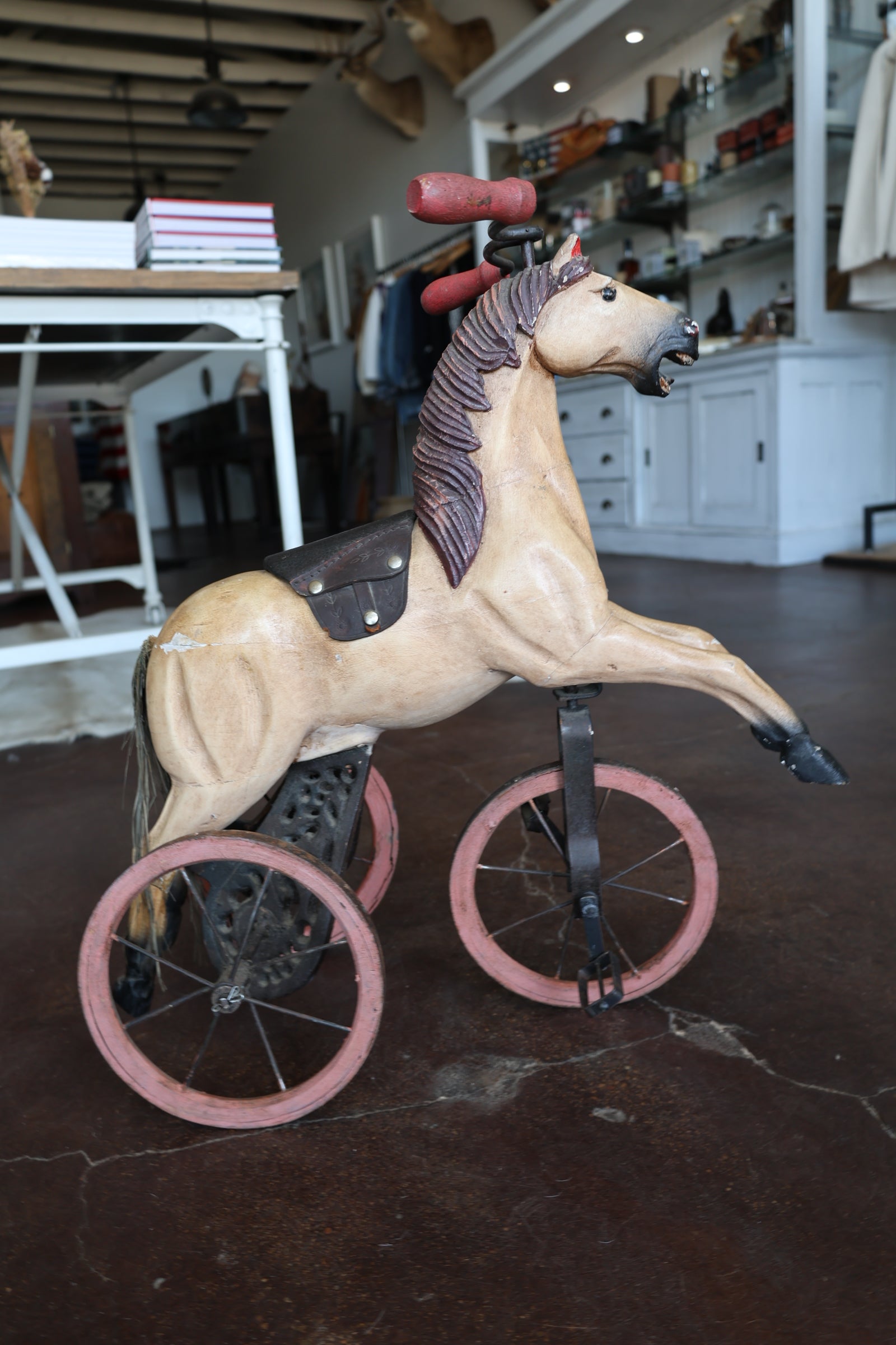Vintage Horse Tricycle