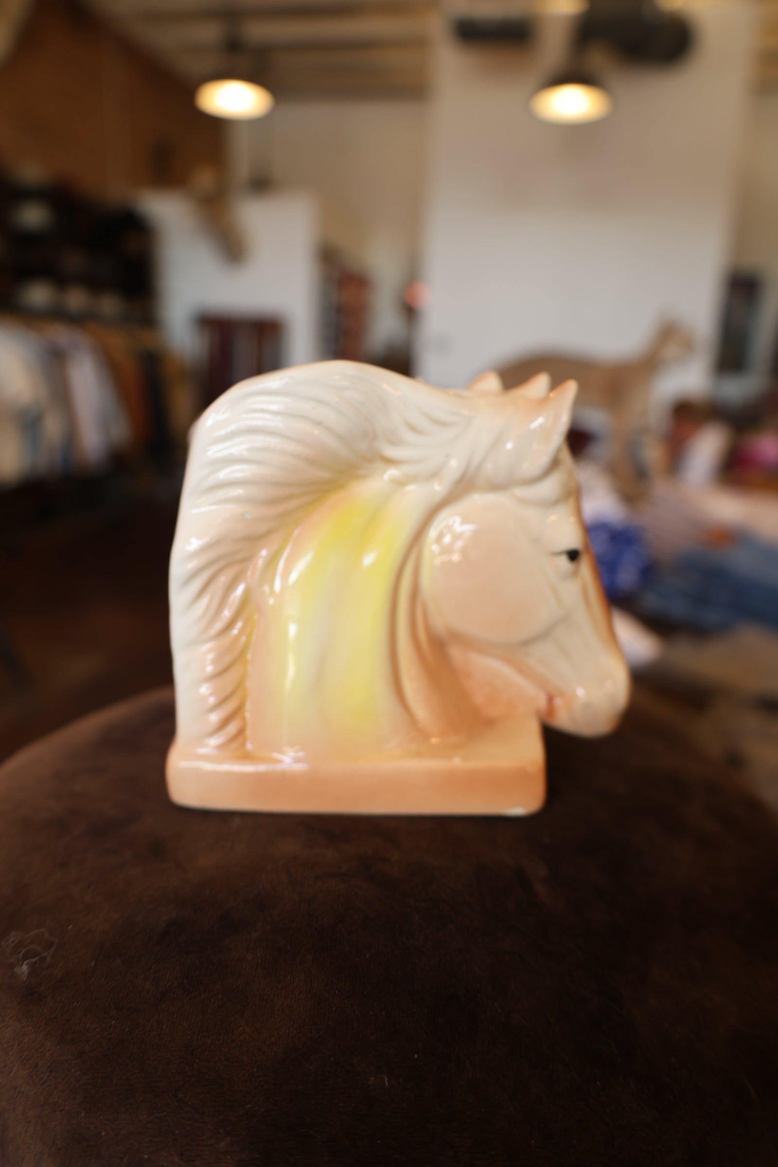 Two Horse Head Vessel