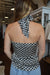 Silk Halter Top