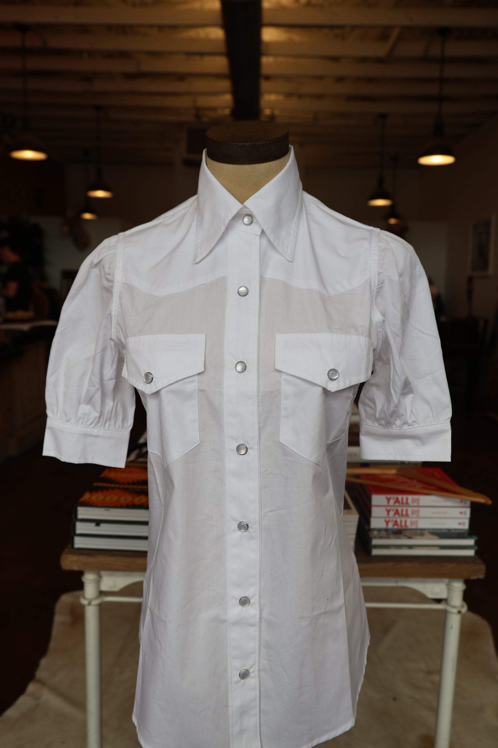 Women's Short Sleeve Western Shirt