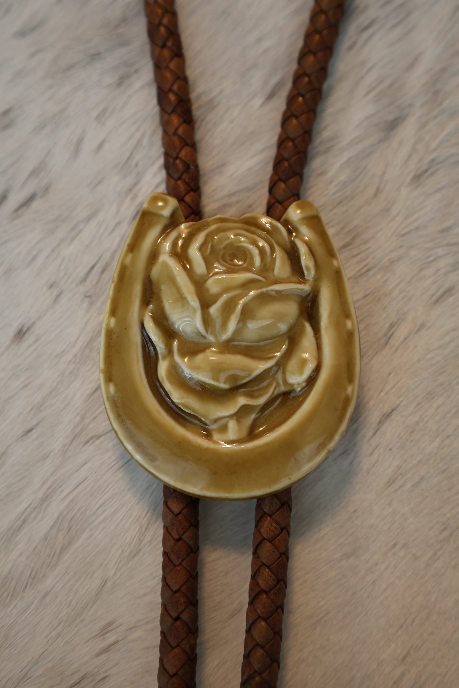 Yellow Rose Bolo
