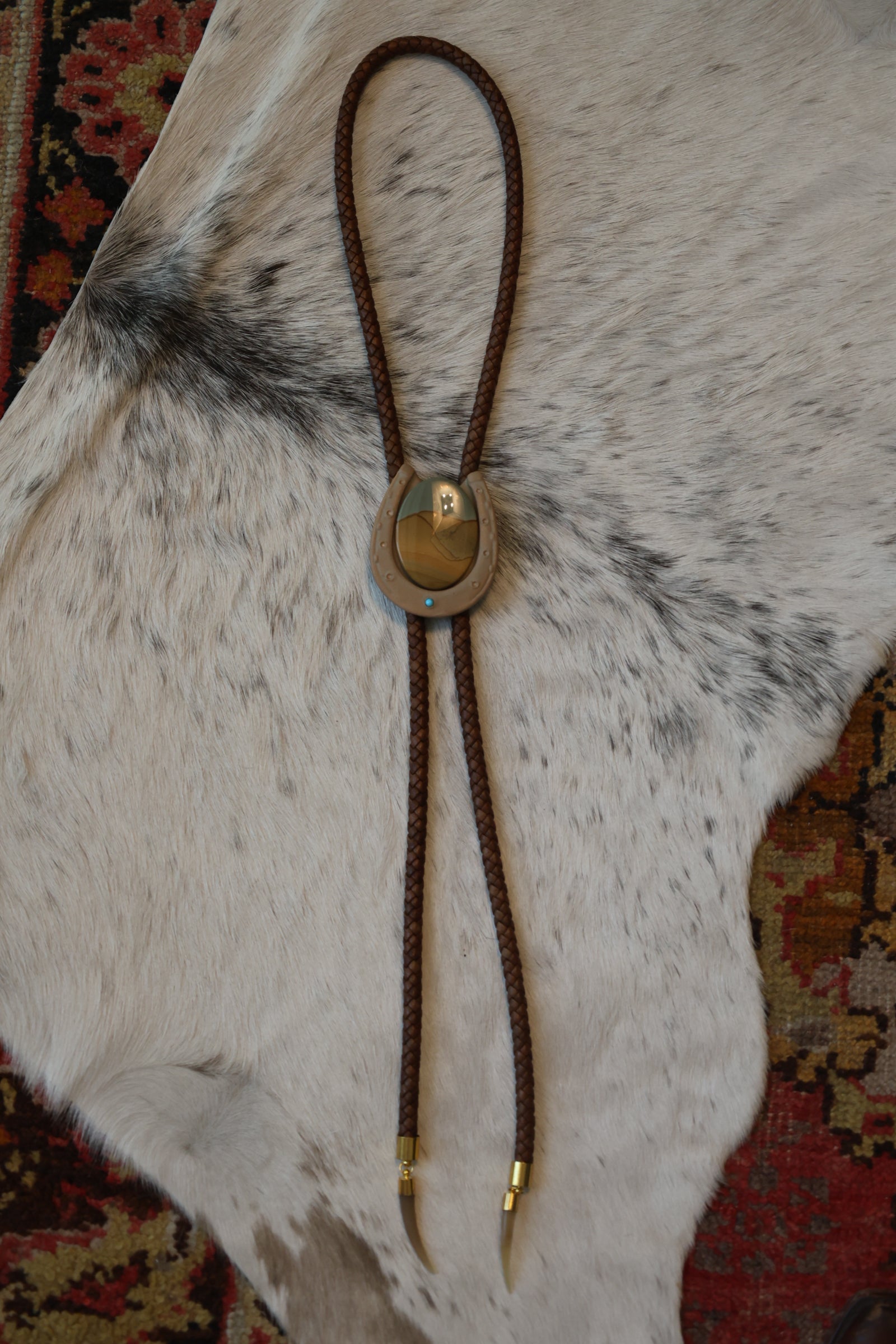 Jasper Horseshoe Bolo