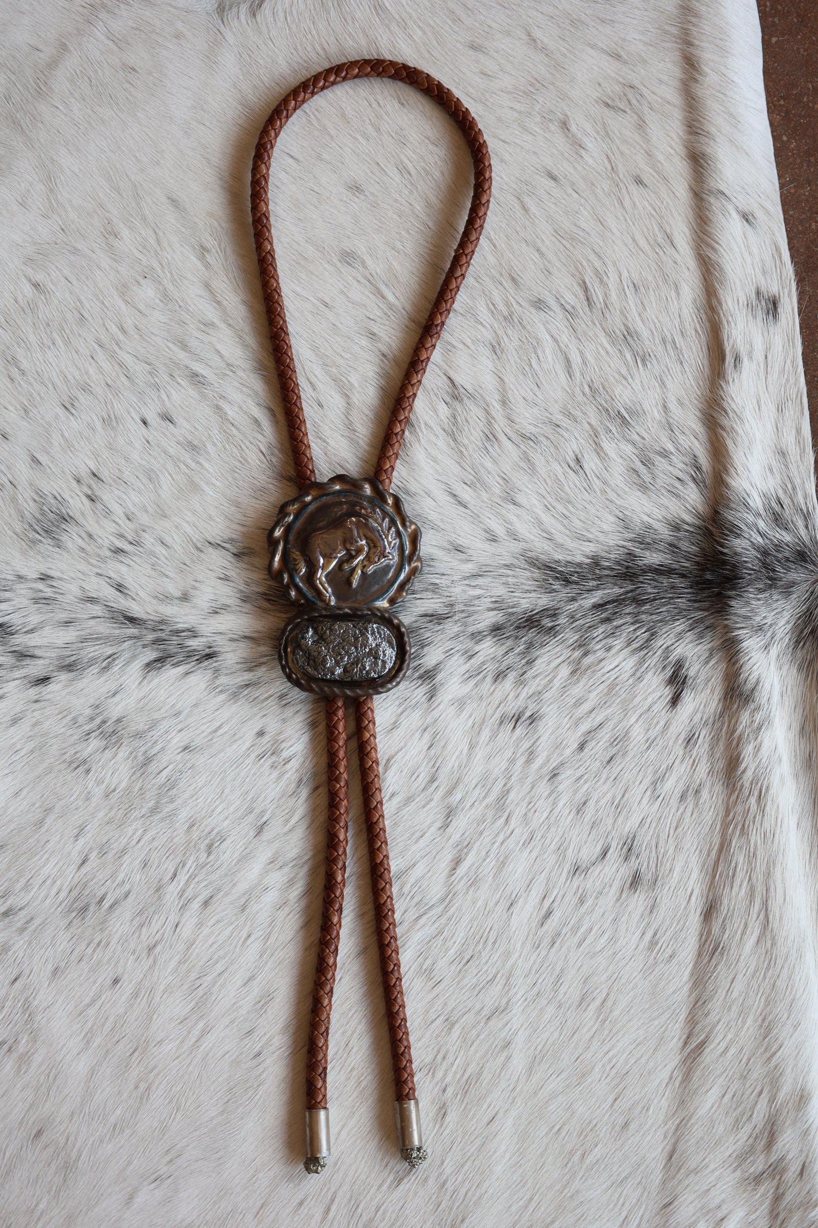 All The Clay Horses Bronc Bolo