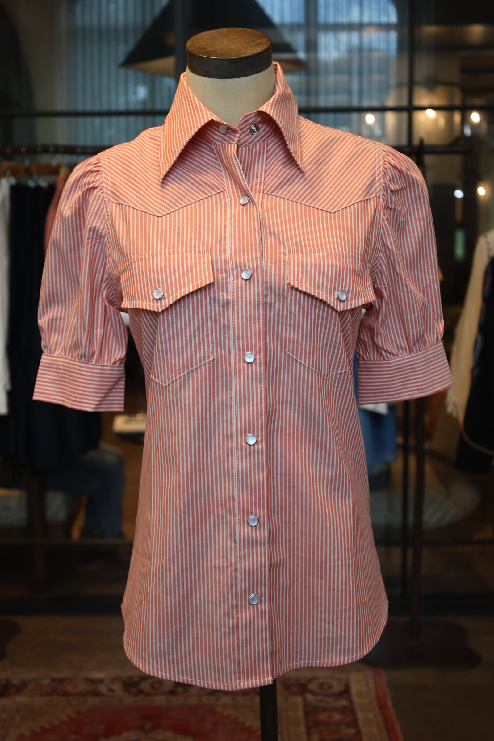 Women's Short Sleeve Western Shirt