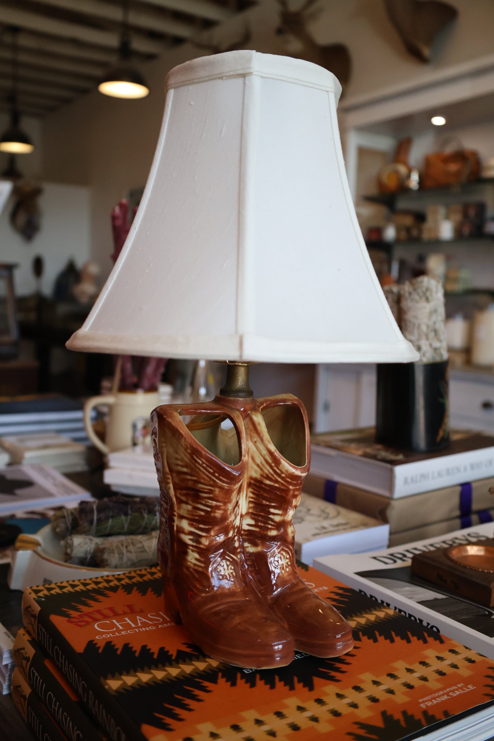 Cowboy Boot Lamp