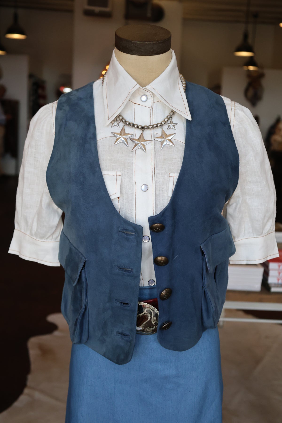 Hollie Watman Suede Vest