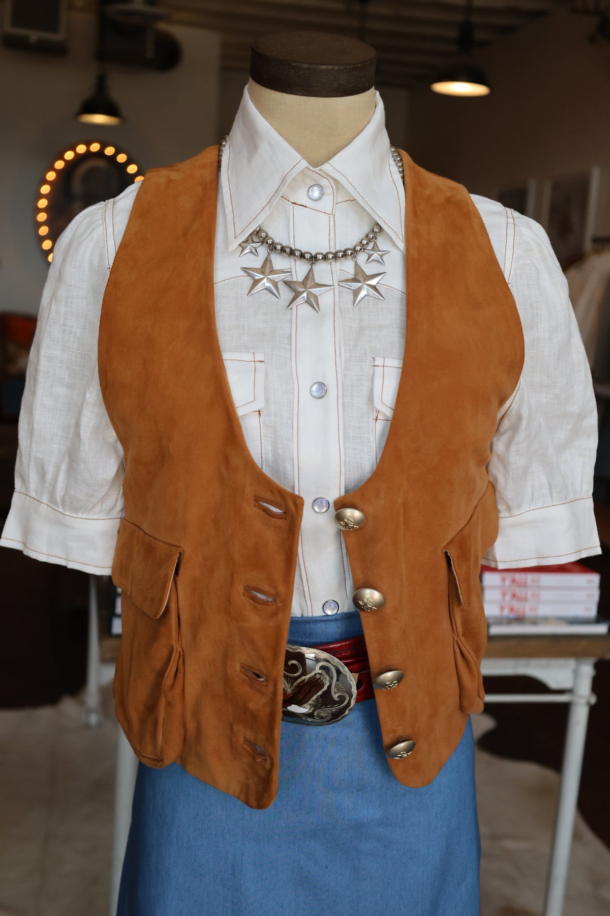 Hollie Watman Suede Vest