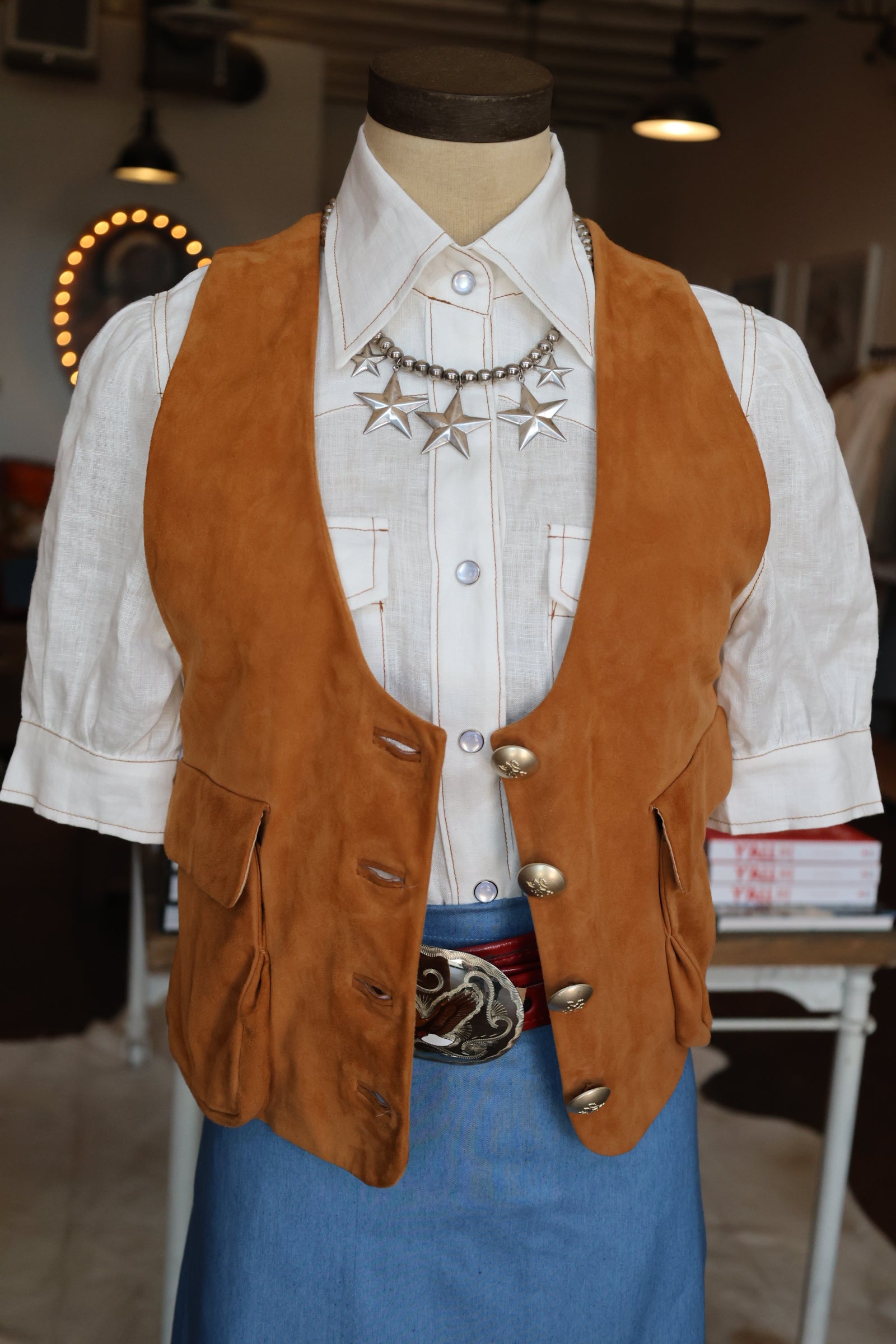 Hollie Watman Suede Vest