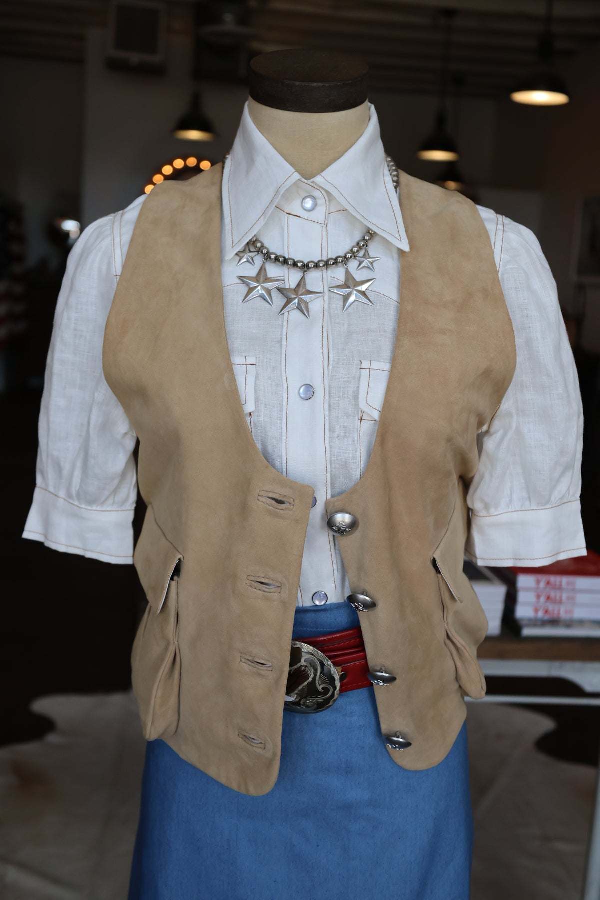 Hollie Watman Suede Vest