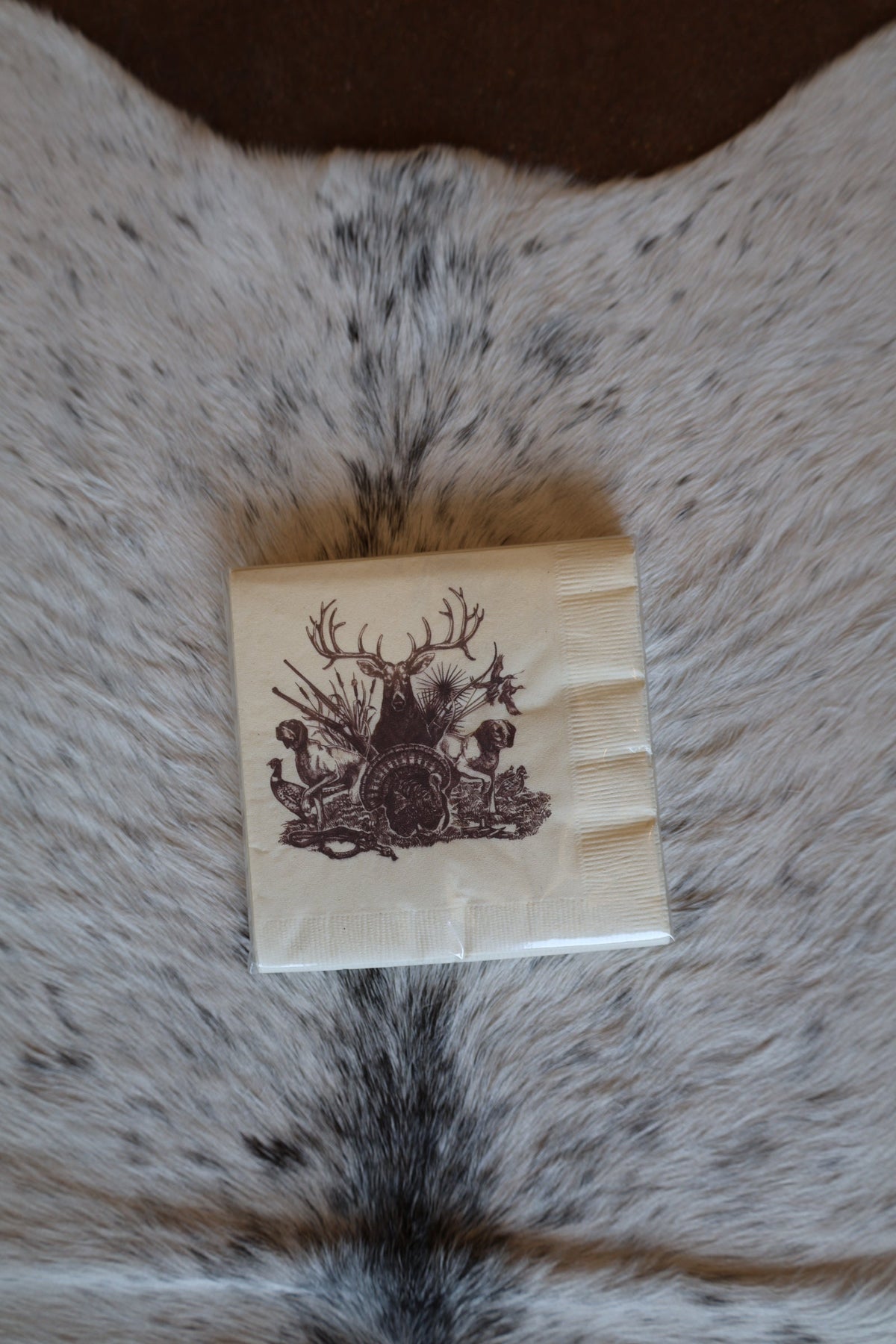 On The Hunt Beverage Napkins