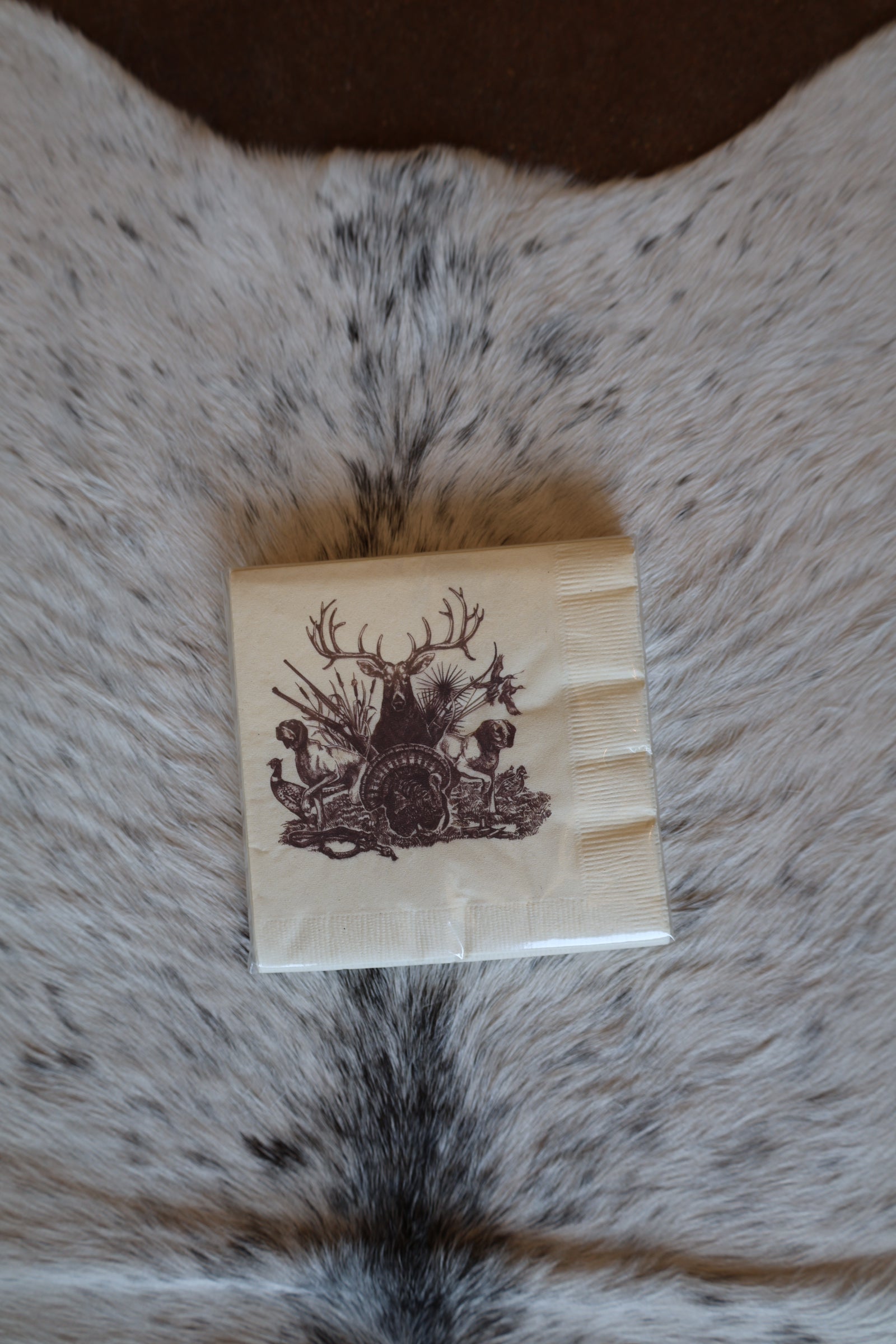 On The Hunt Beverage Napkins