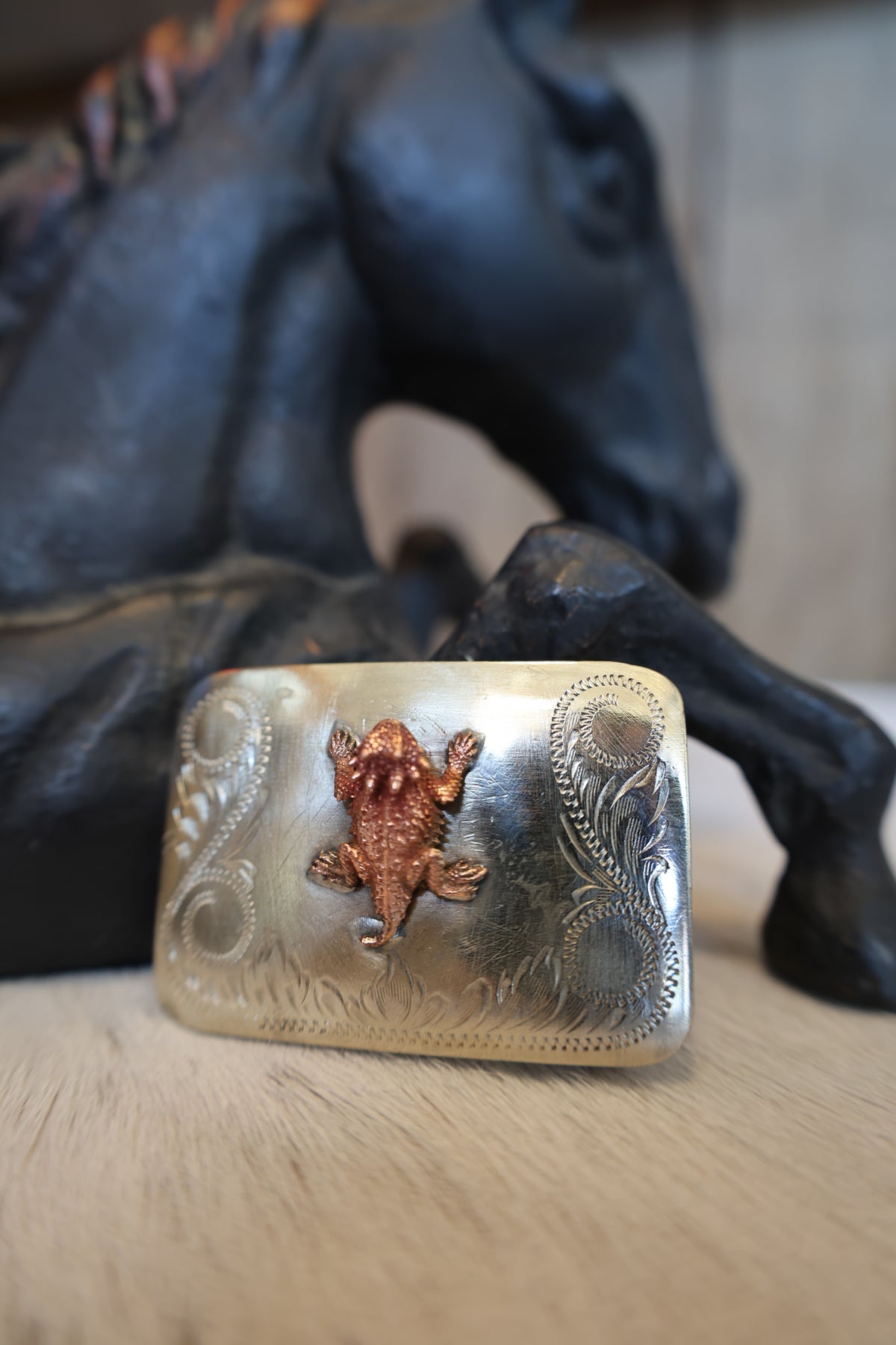 Mini Horned Frog Buckle