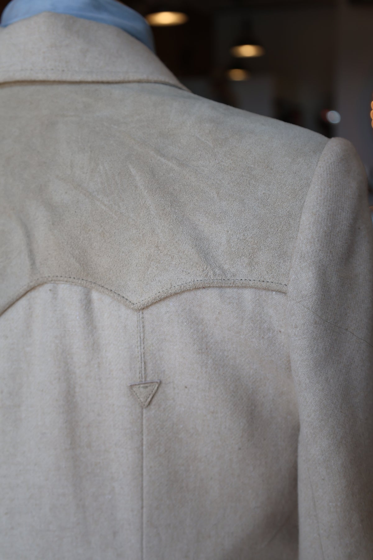 Vintage Wool and Suede Western Blazer