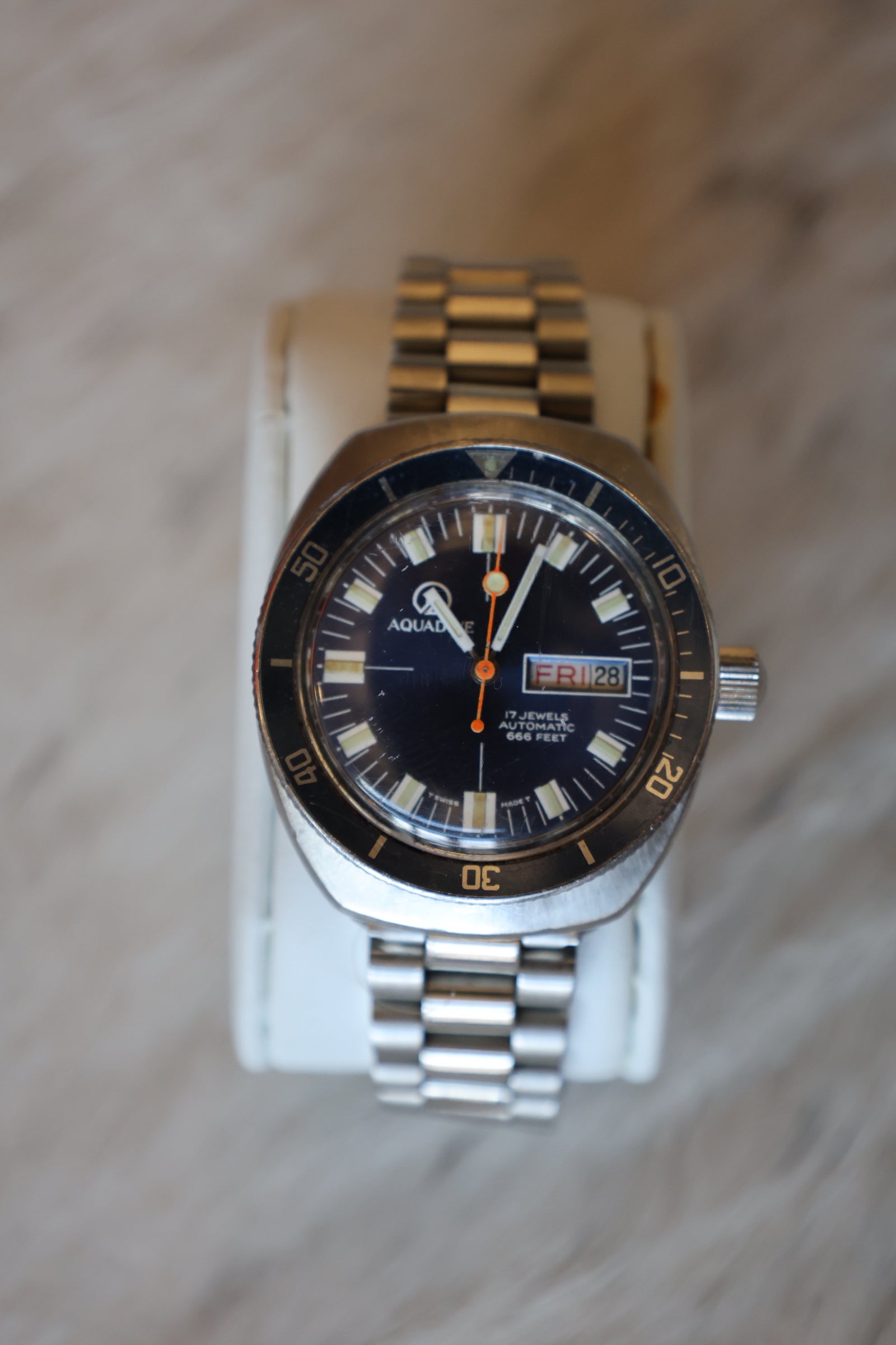 1975 Aquadive Swiss Made Italian Dive Watch