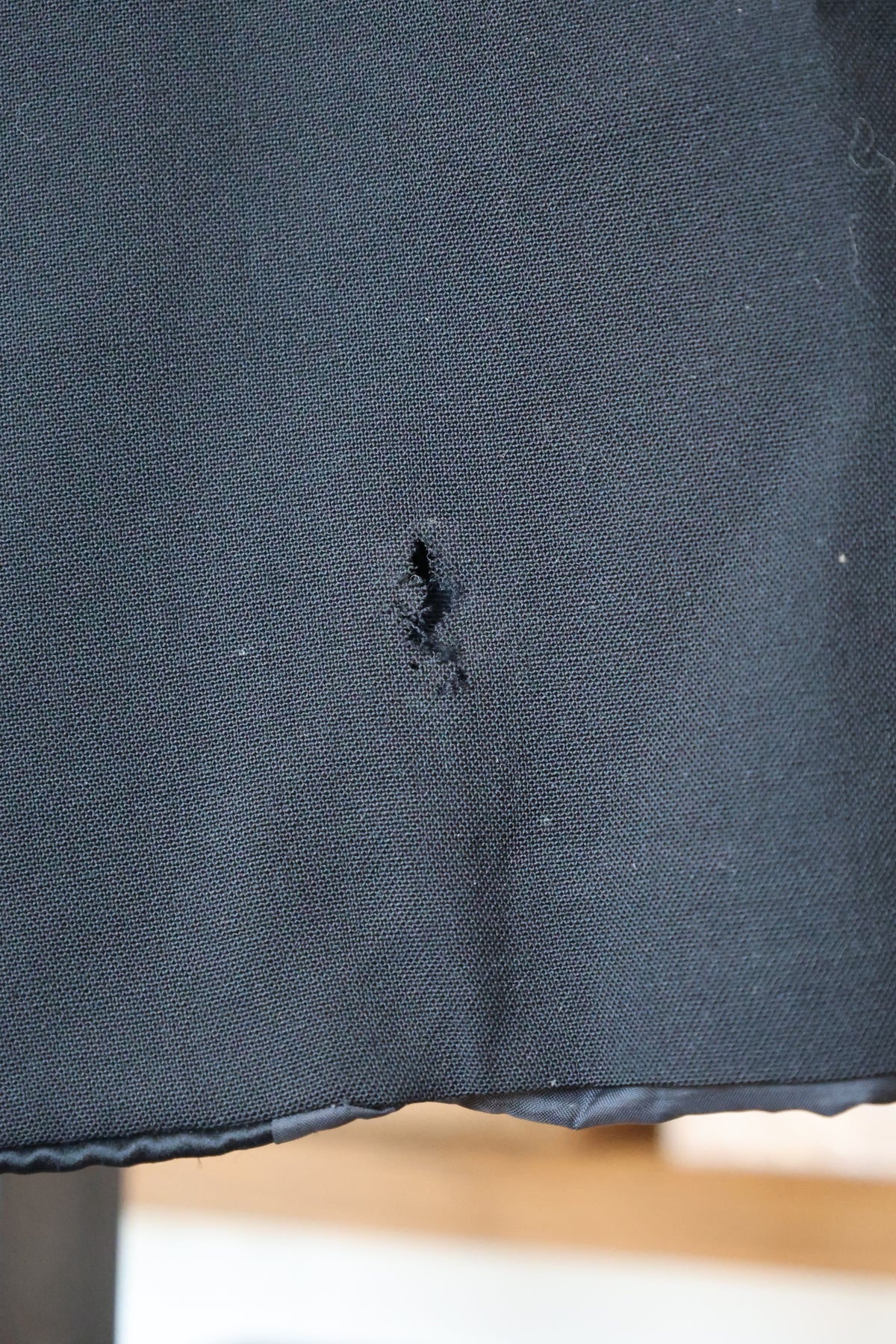 Sum-Es Black Tuxedo Jacket with Beaded Feathers