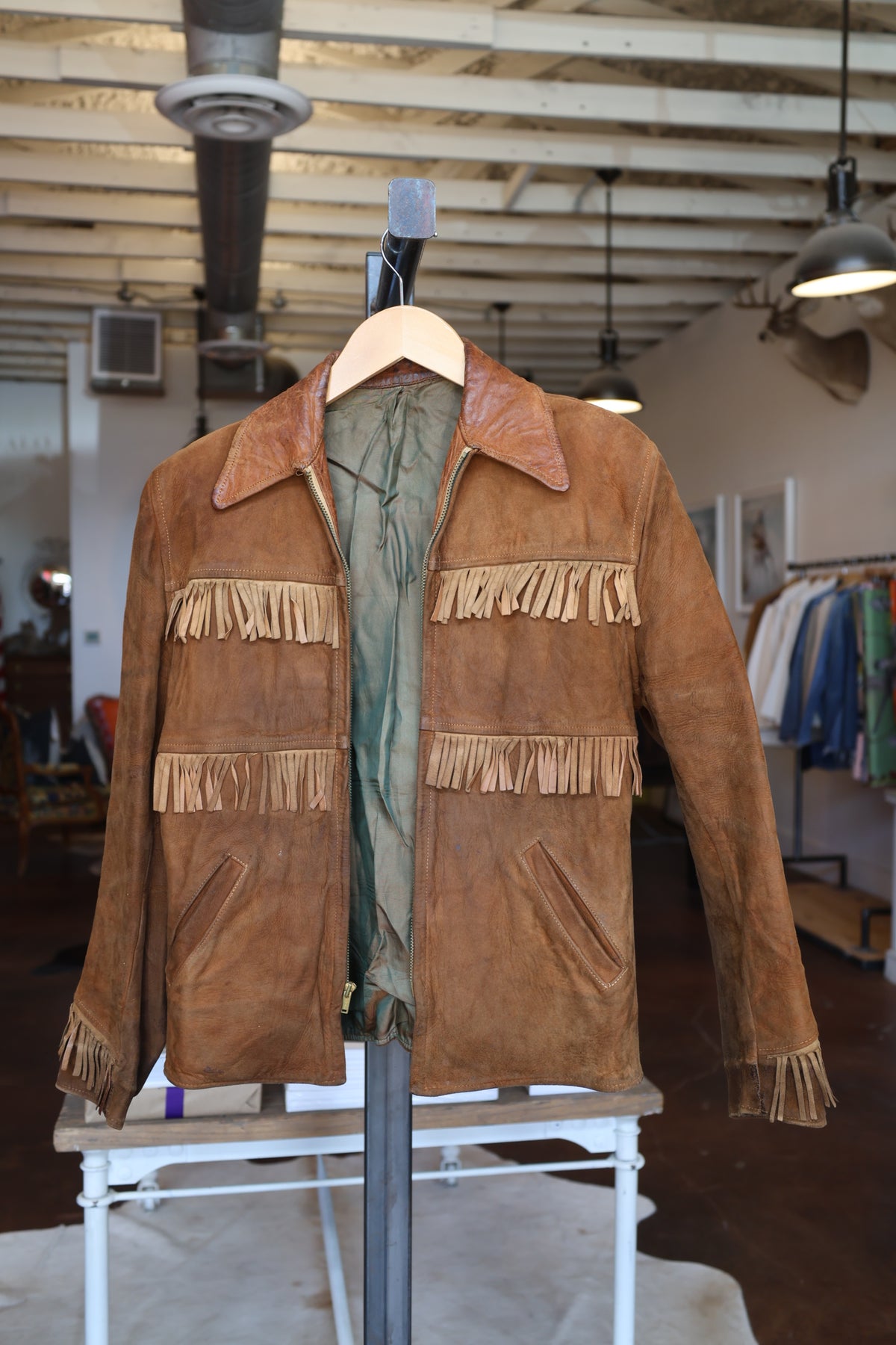 Original Harriswear Fringe Jacket