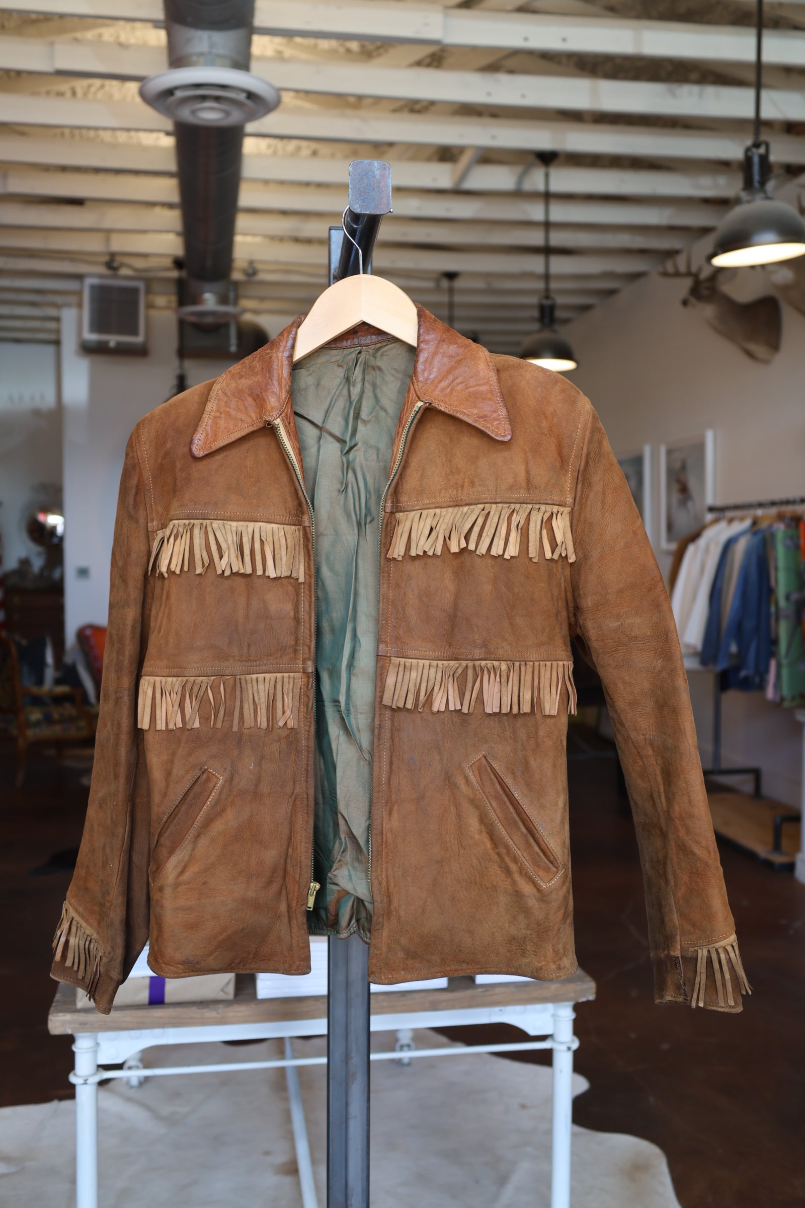 Original Harriswear Fringe Jacket