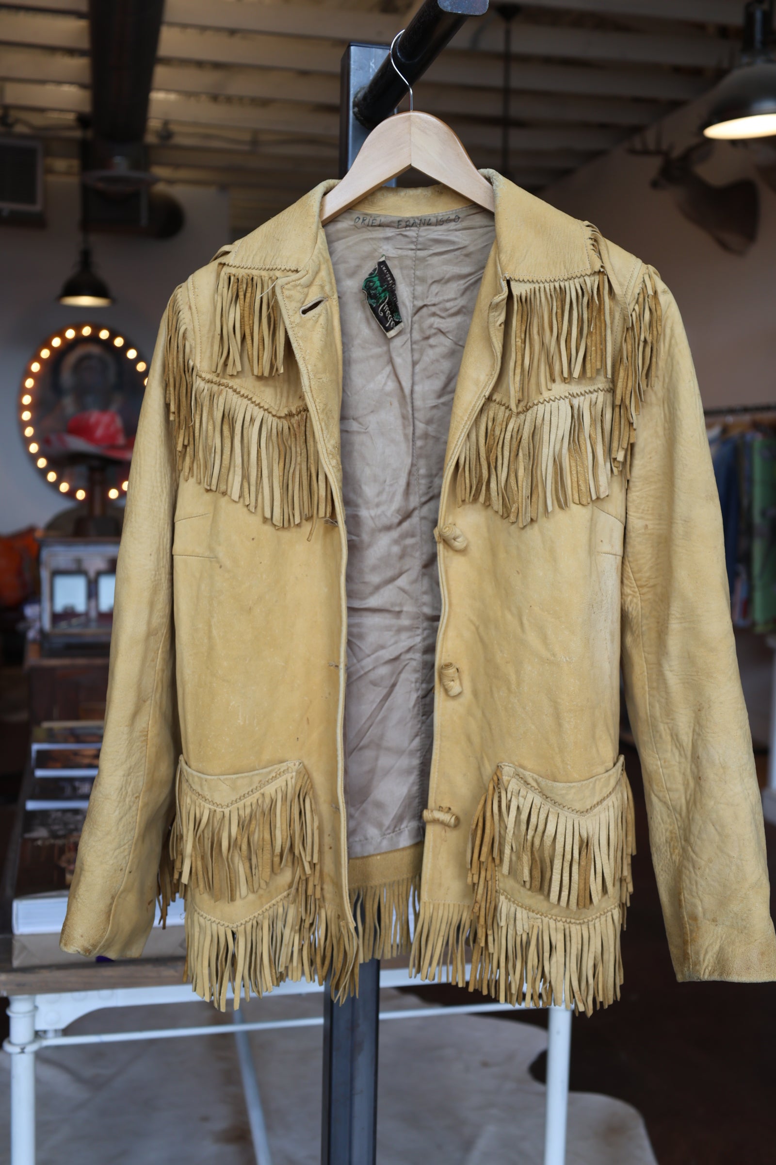 Desert Suedes Fringe Jacket