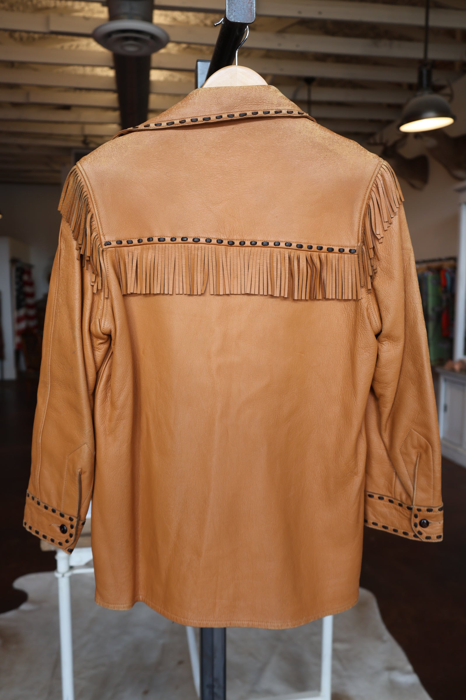 W.B Place & Co. Fringe Jacket