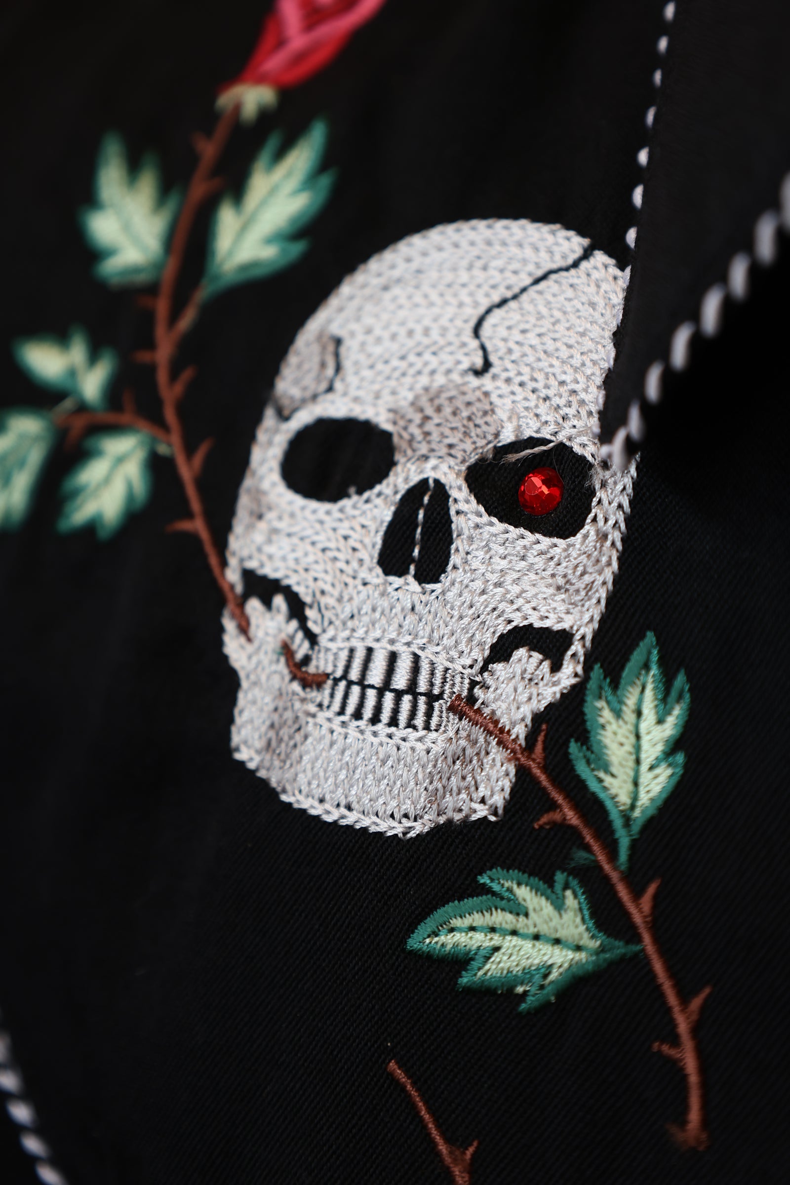 Scully Skull Western Shirt