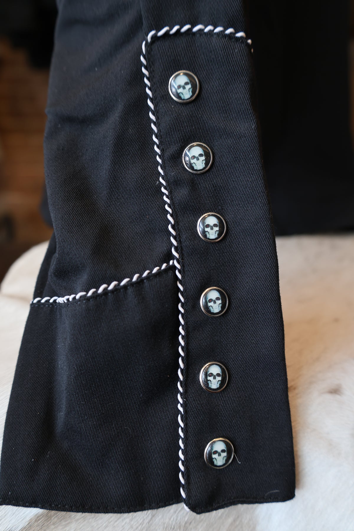 Scully Skull Western Shirt