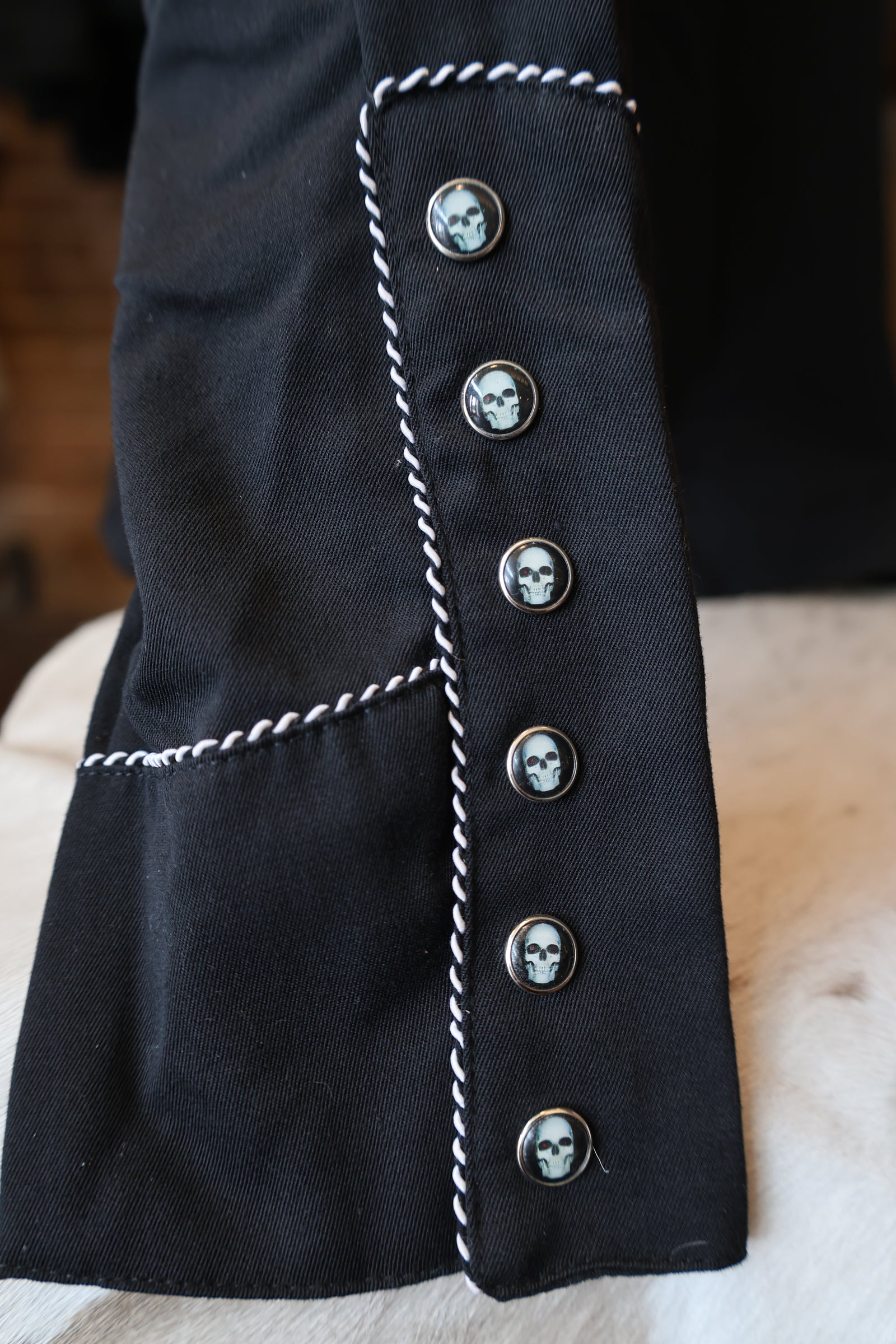 Scully Skull Western Shirt