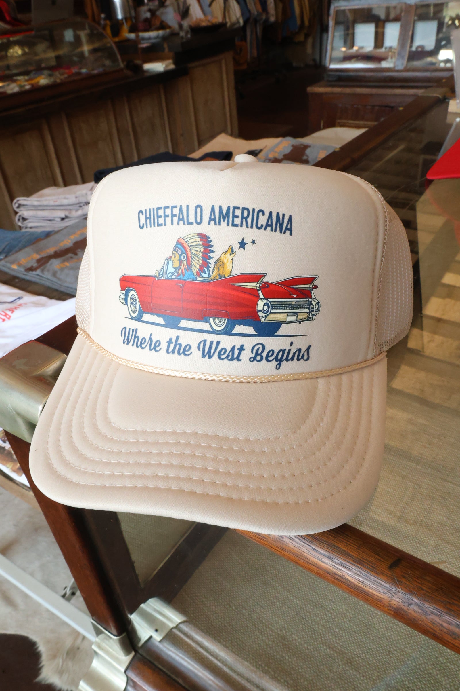 Where The West Begins Trucker Hat