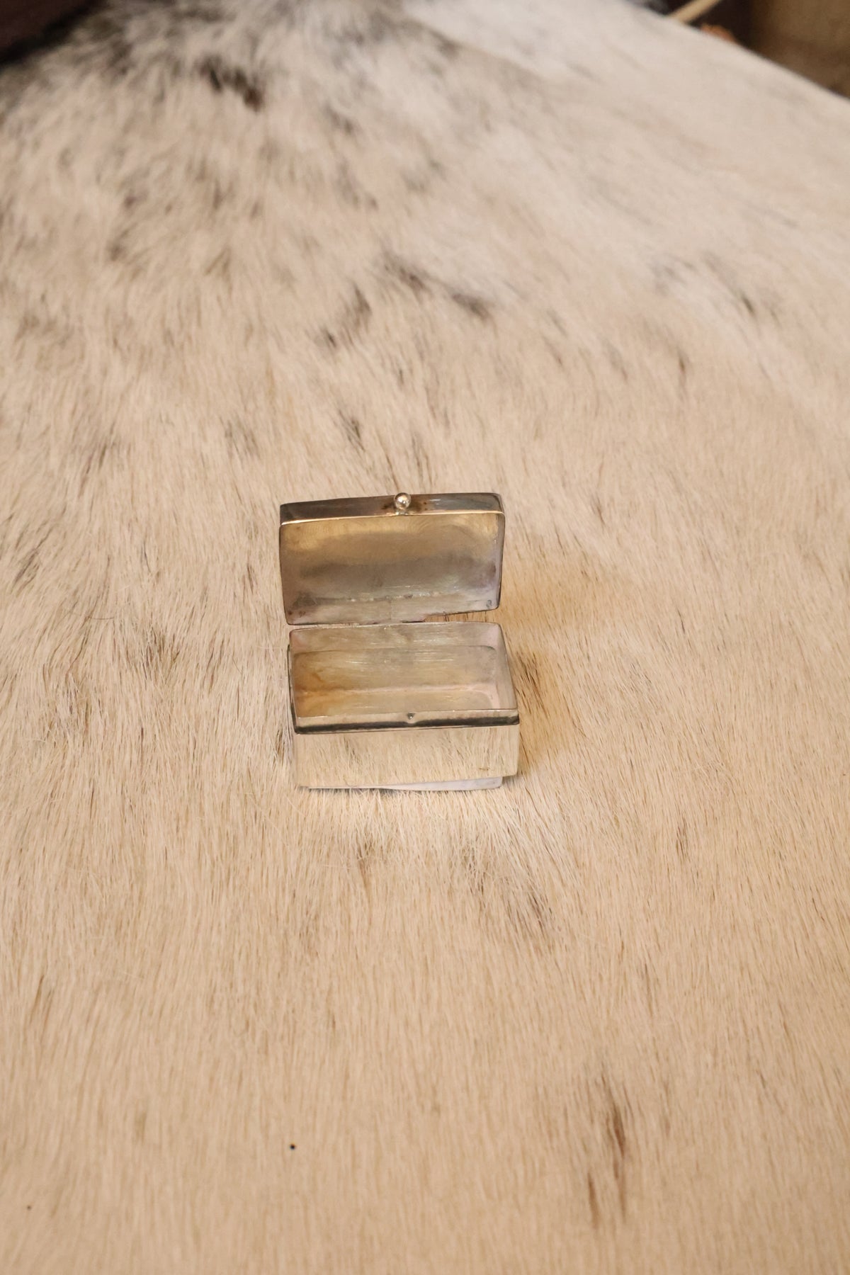 Sterling Silver Square Pill Box