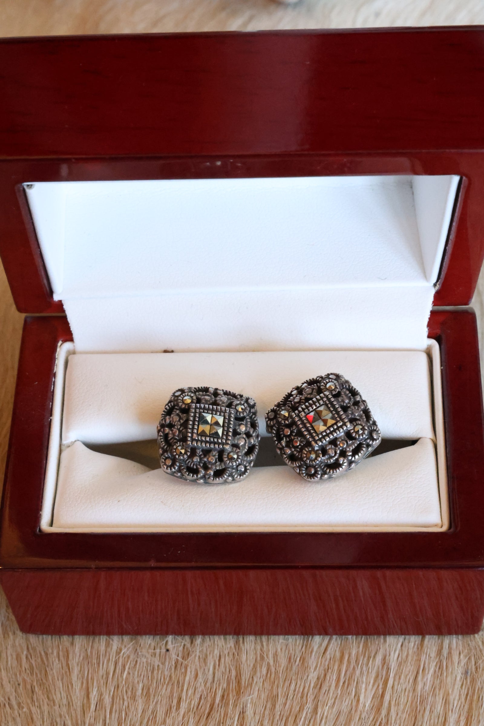 Silver Tooled Cufflinks