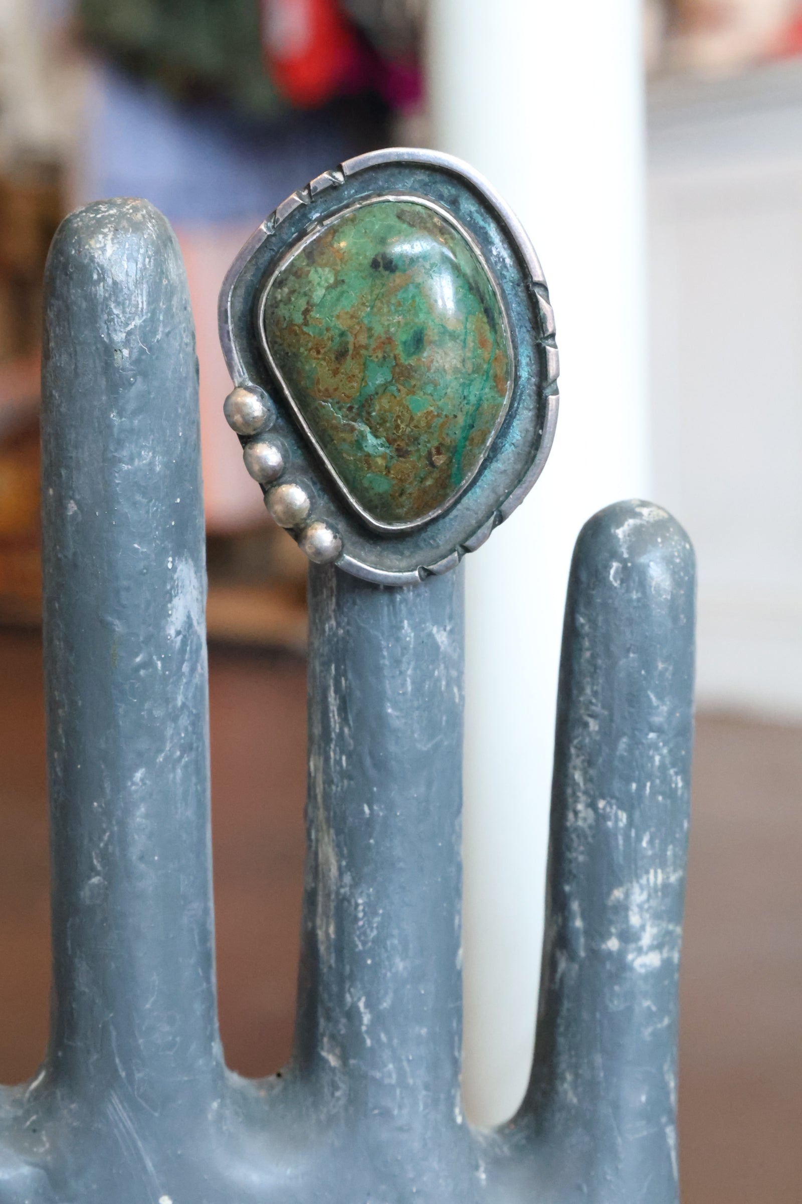 Sterling Silver Turquoise Ring No. 4