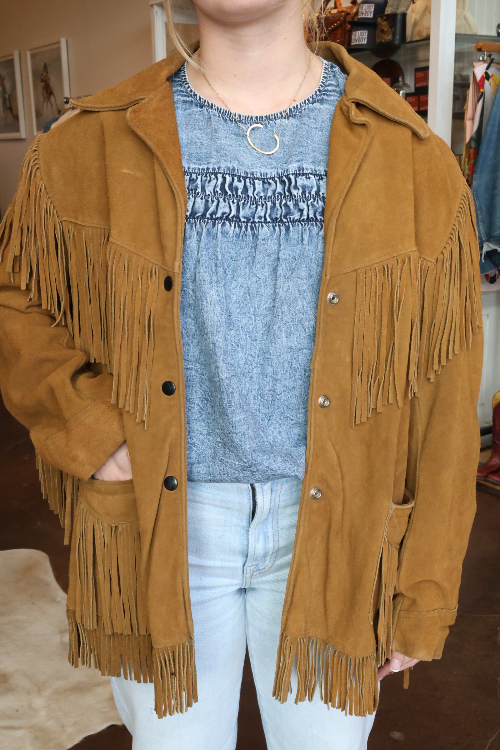 Joo Kay Fringe Jacket