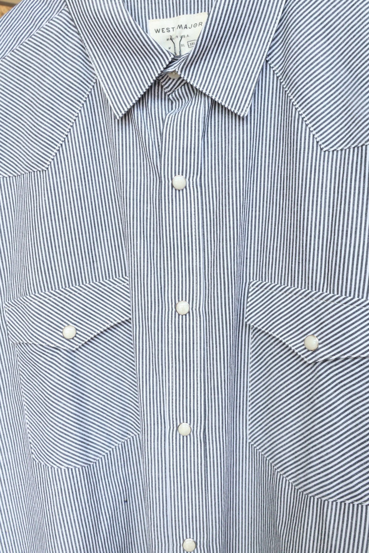 Pencil Stripe Western Shirt