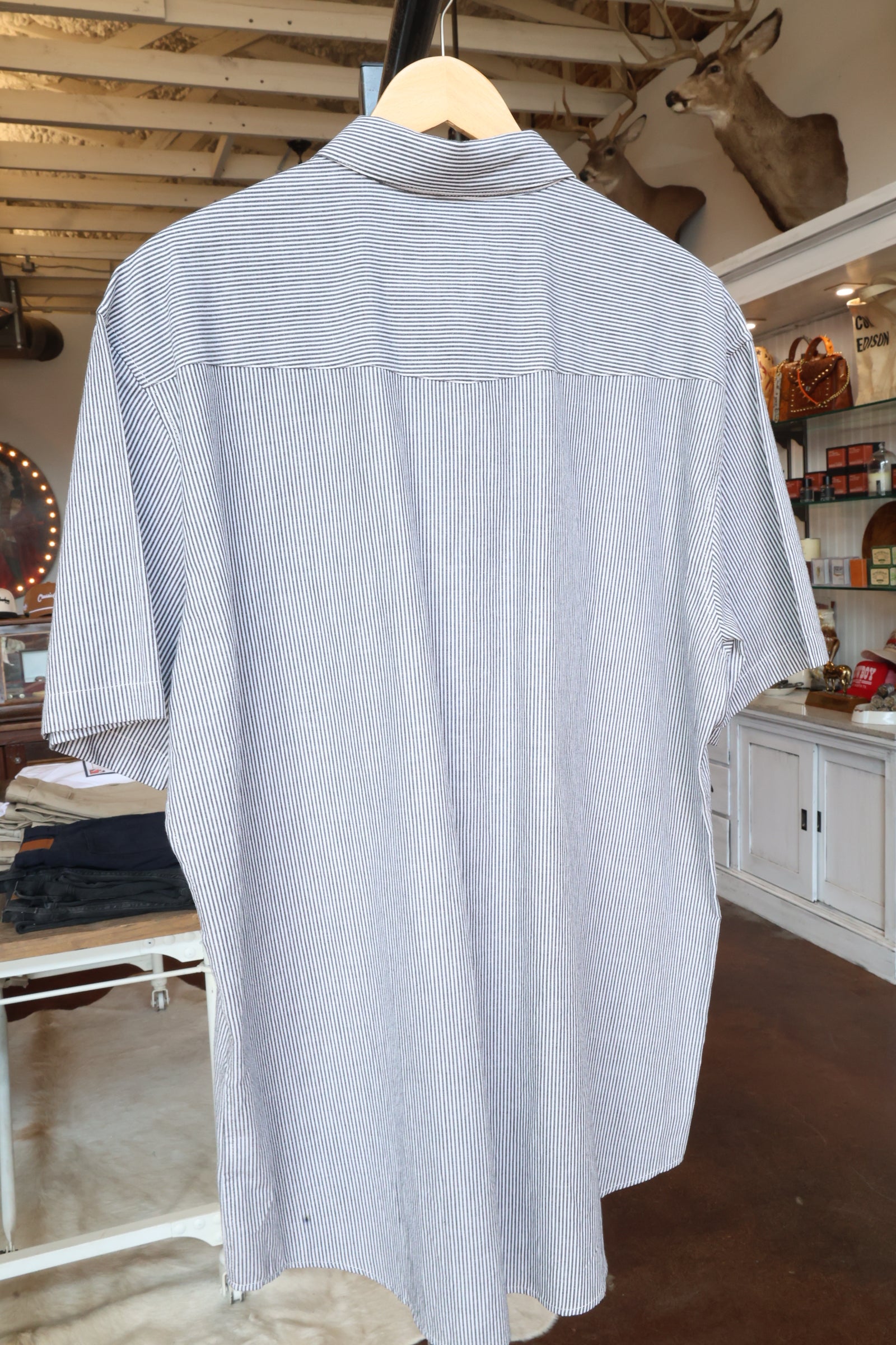 Pencil Stripe Western Shirt