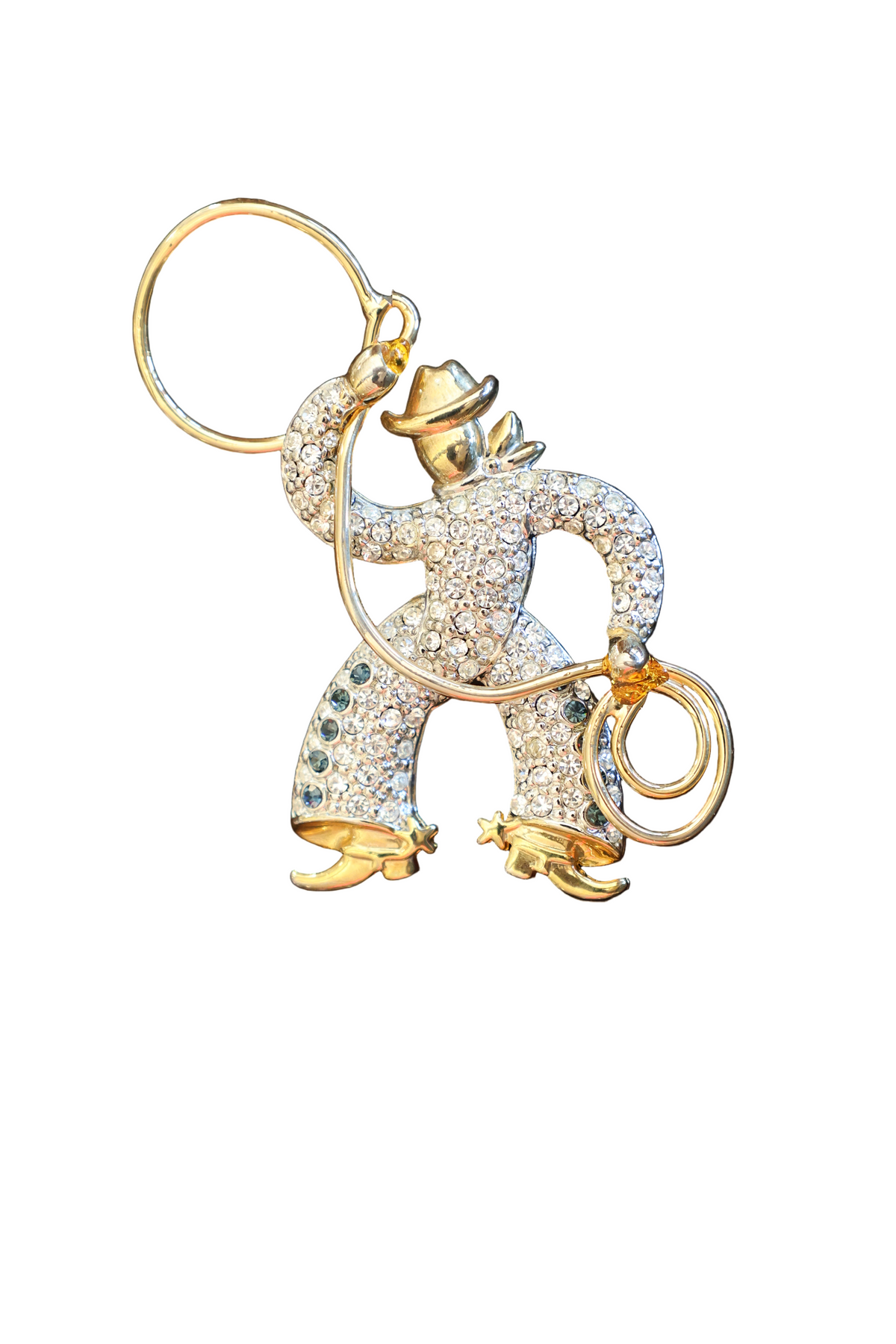 Rhinestone Cowboy Brooch